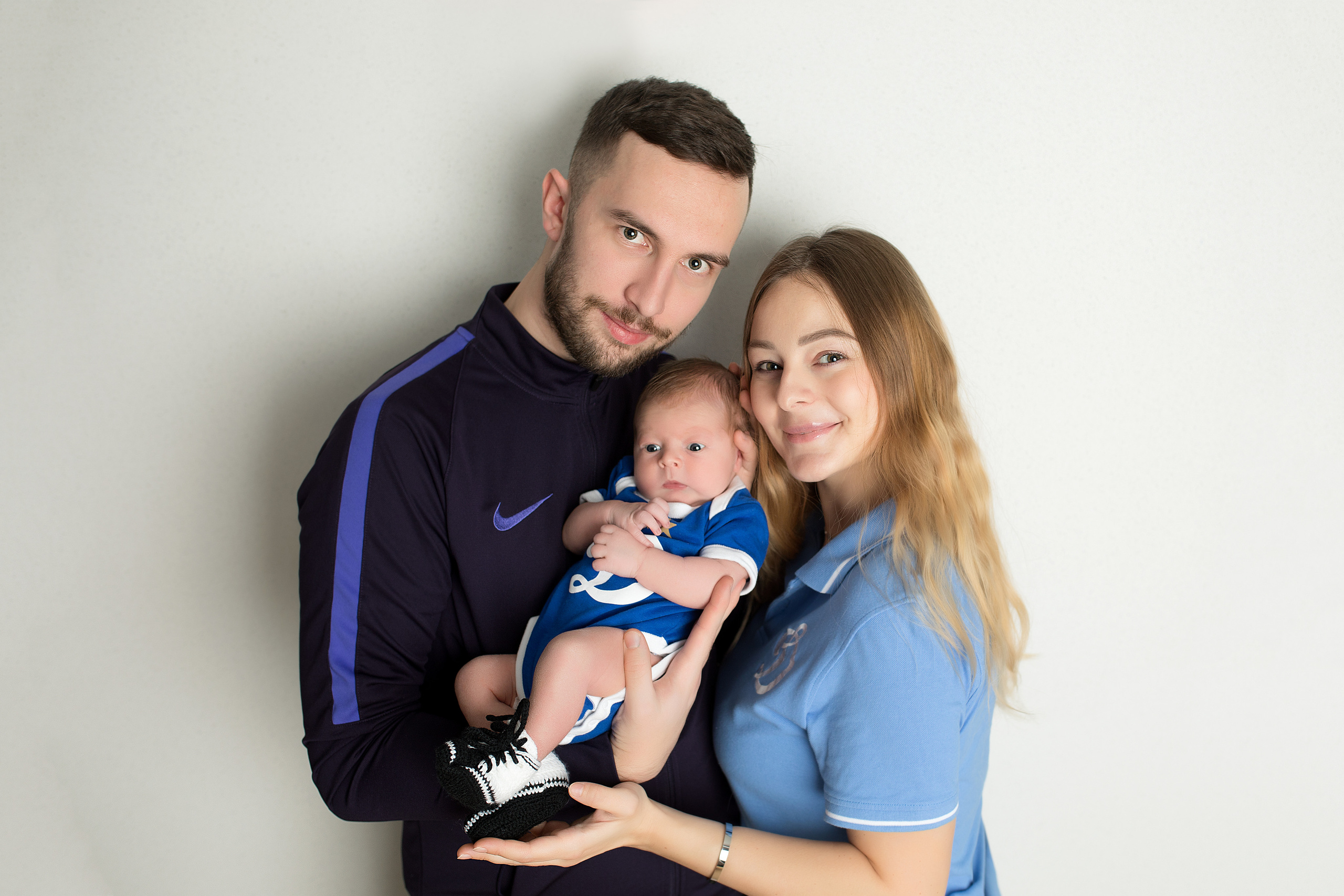 Фото с родителями. Фотограф новорожденных Москва Архипова Татьяна