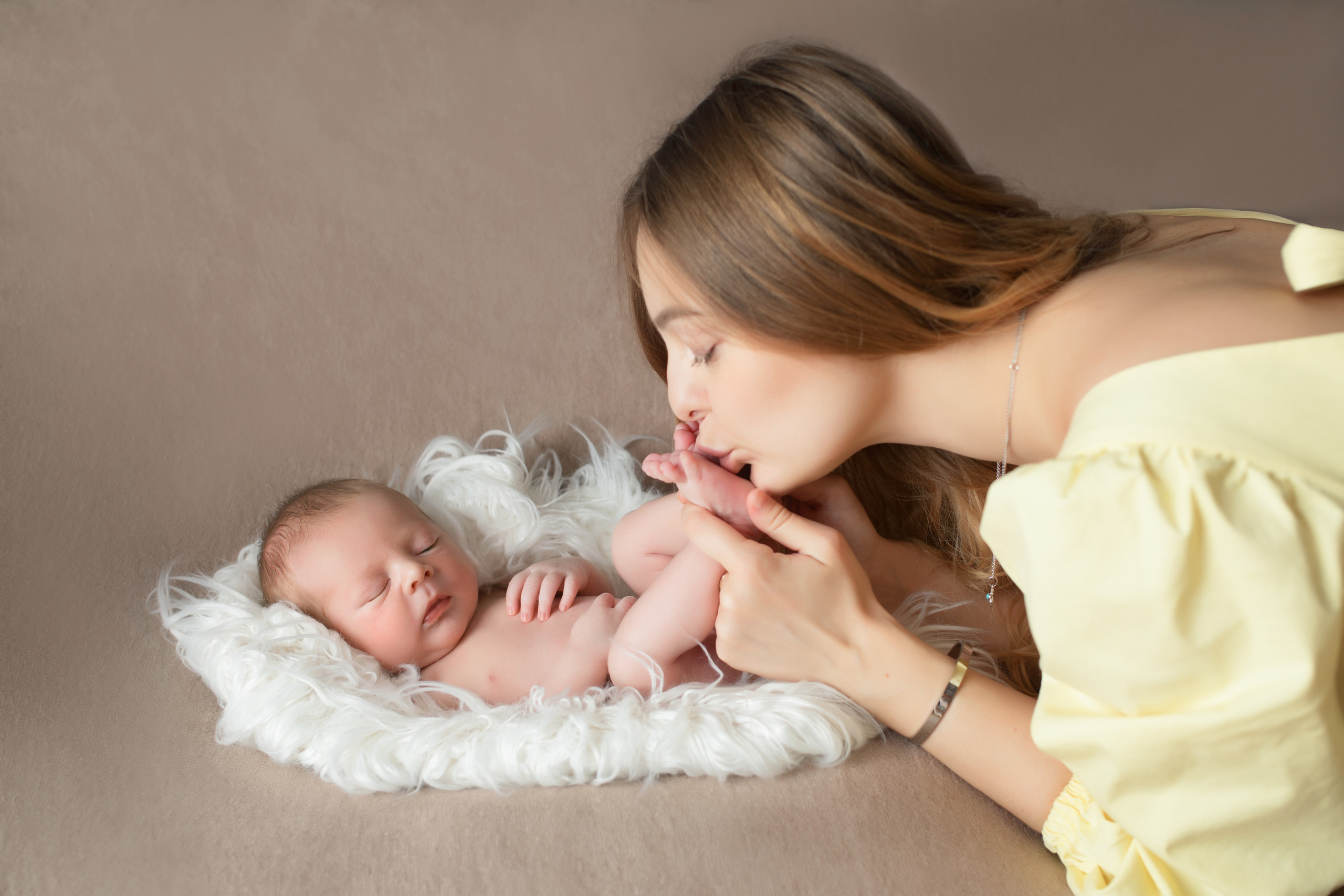 Фото с родителями. Фотограф новорожденных Москва Архипова Татьяна