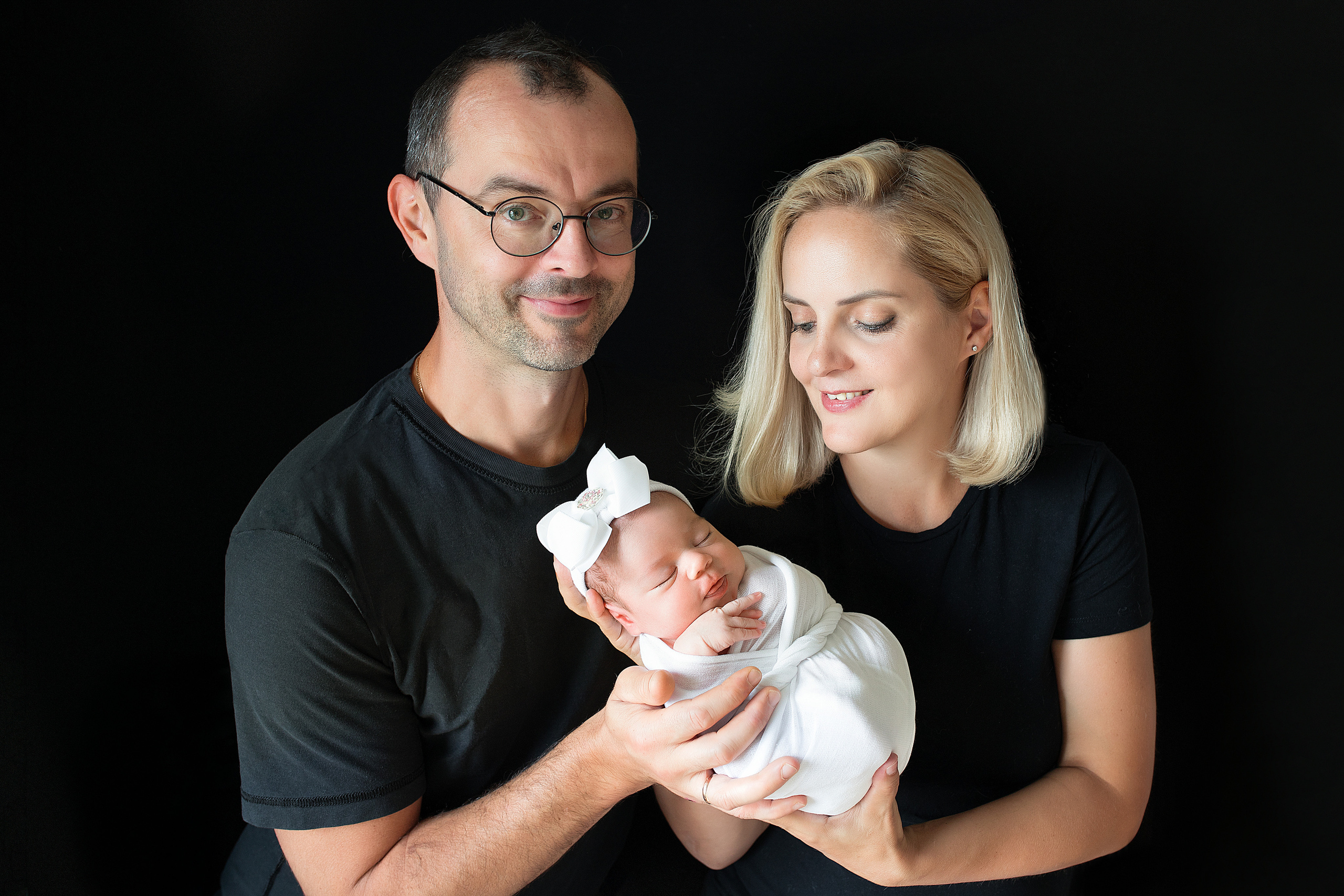 Фото с родителями. Фотограф новорожденных Москва Архипова Татьяна