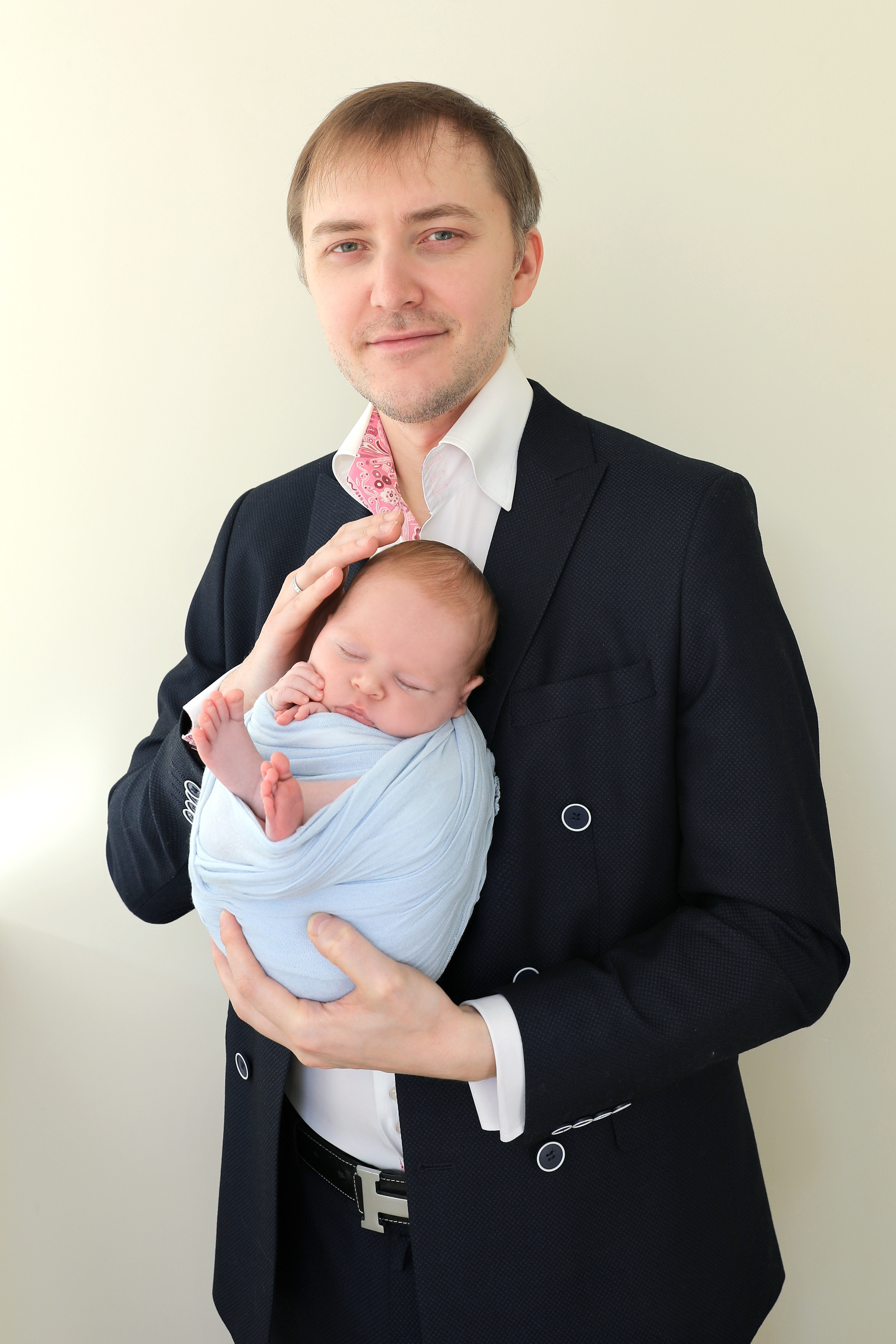 Фото с родителями. Фотограф новорожденных Москва Архипова Татьяна