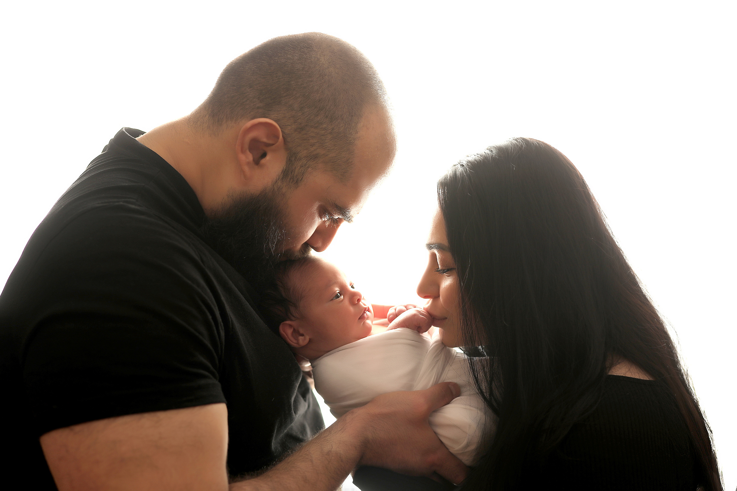 Фото с родителями. Фотограф новорожденных Москва Архипова Татьяна