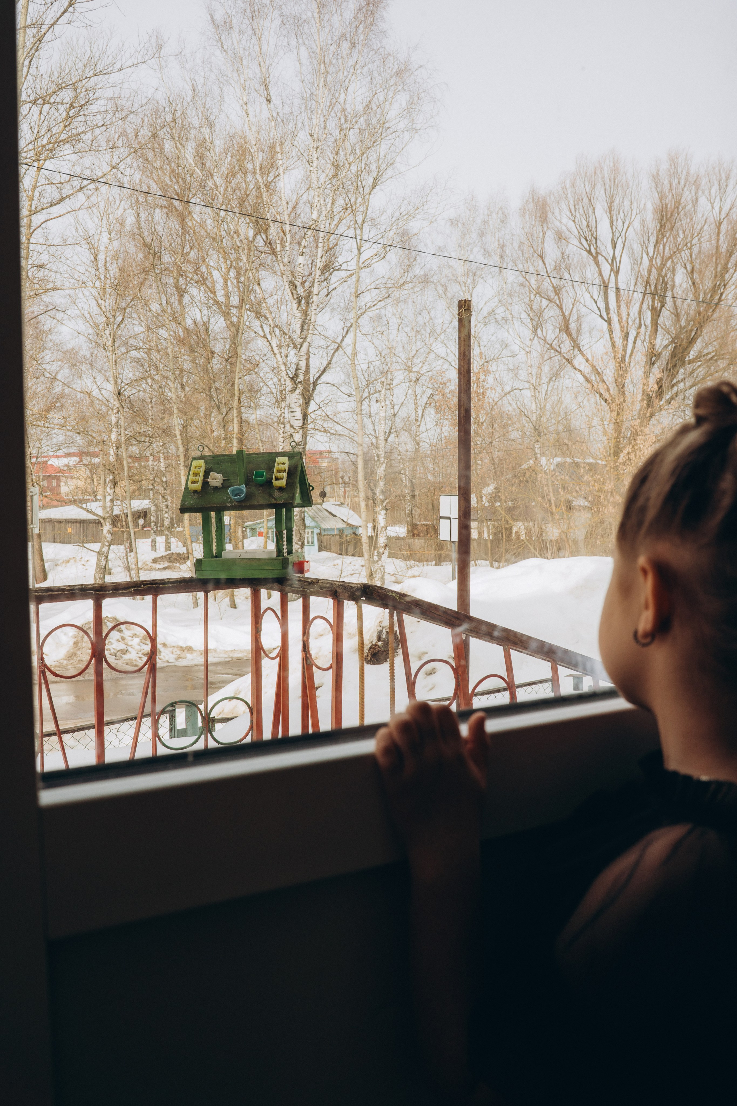 Репортаж в саду. Семейный фотограф • Домашние съемки в Нижнем Новгороде