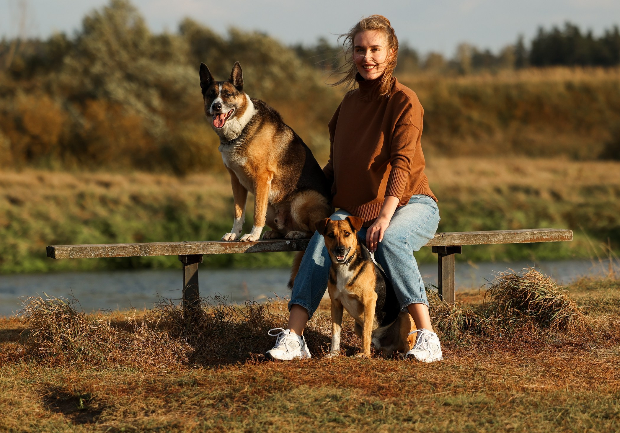 Прогулка на природе. Фотограф-анималист Полина Колкова | Москва