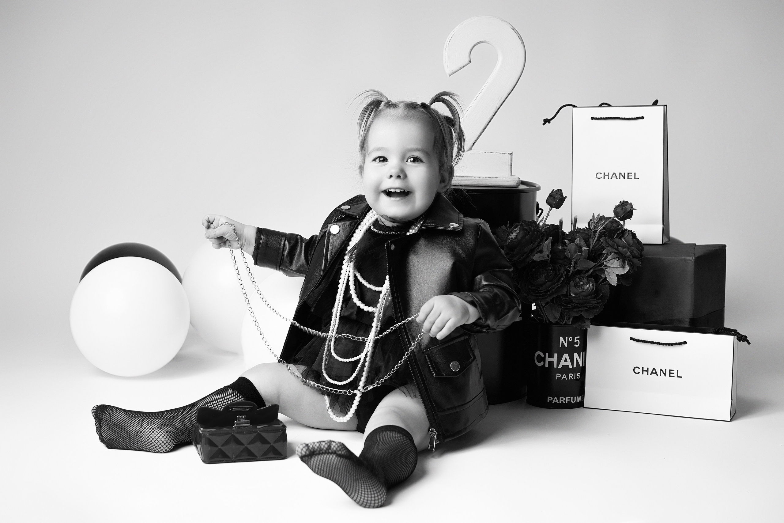 ФОТОСЕССИЯ для маленькой модницы в стиле CHANEL. Фотограф новорожденных беременных в Тюмени Ткачук Татьяна