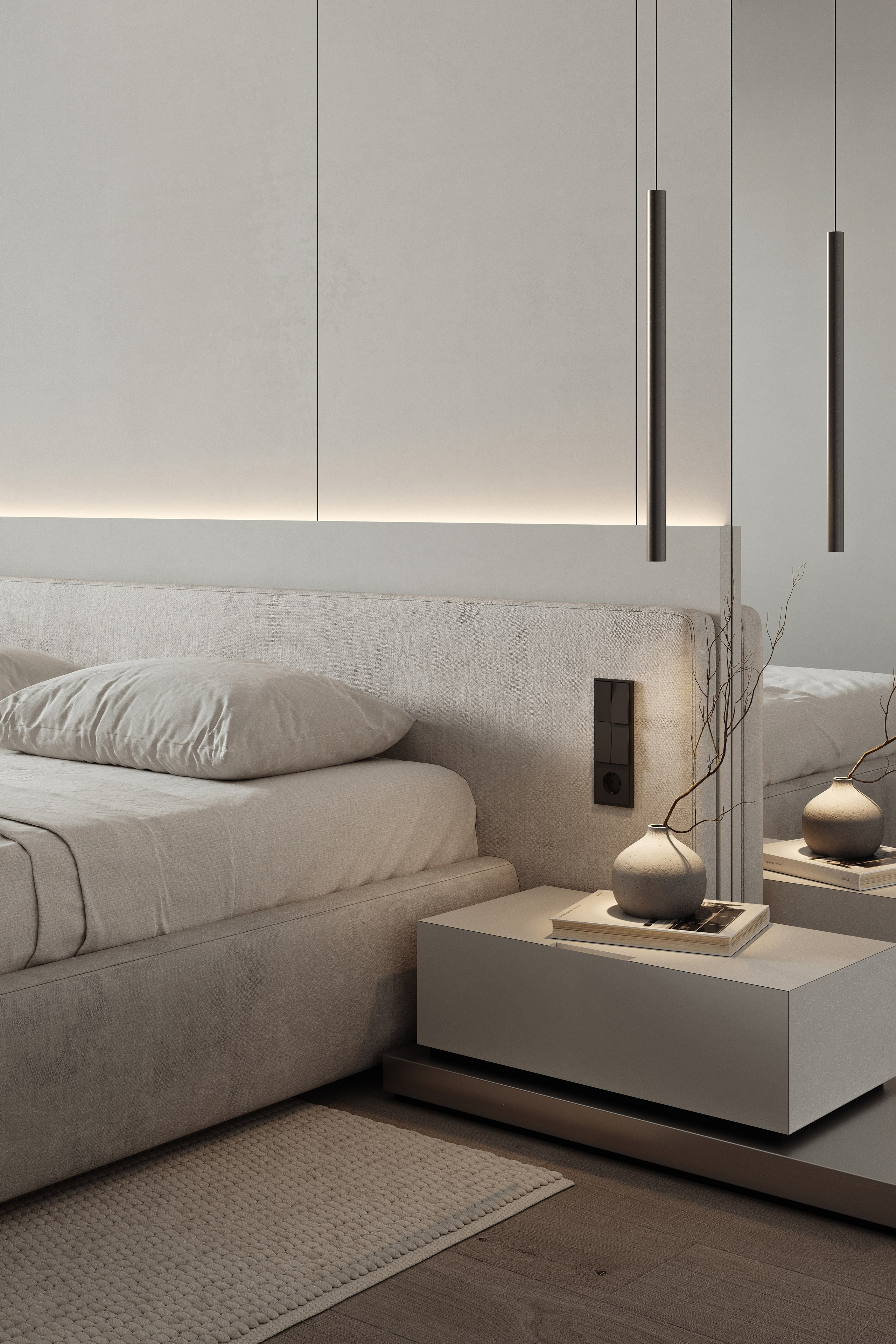 «Manhattan» | Bedroom. Середа Юлия | Визуализация