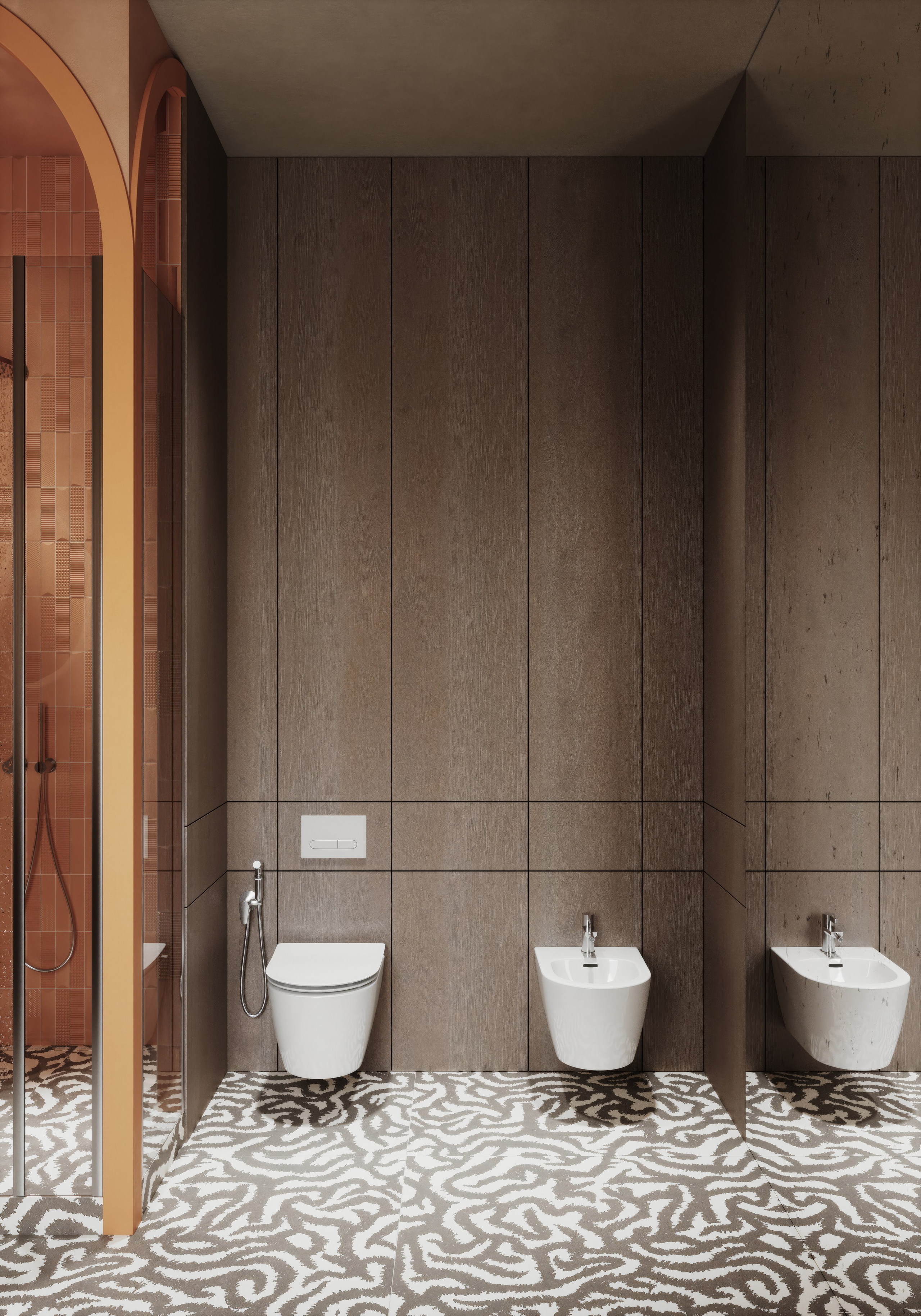 Country house Bathroom | Ashe Home. Середа Юлия | Визуализация