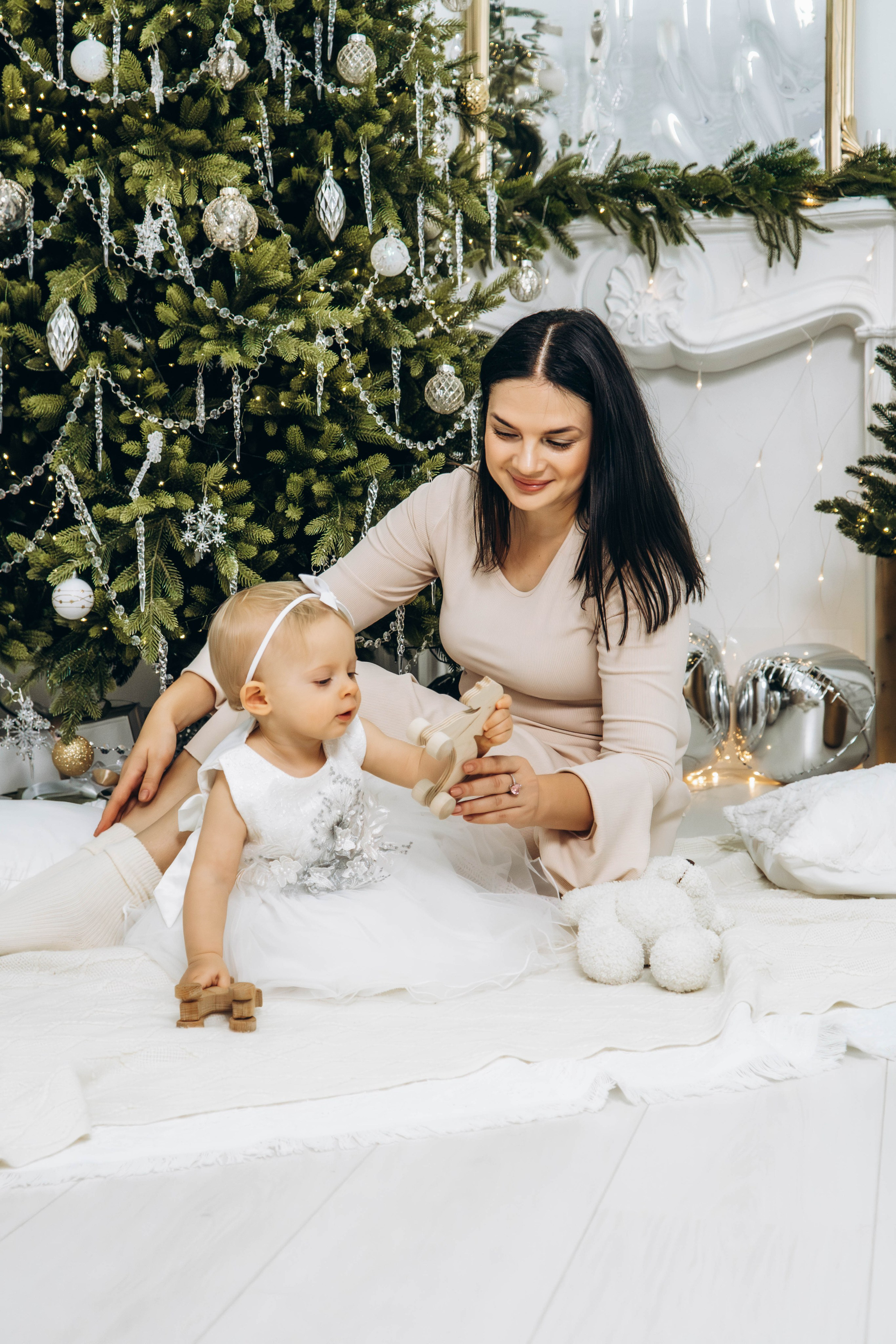 Съемка на годик малышки. Студия «LuLu». Фотограф Москва Валерия Веденина