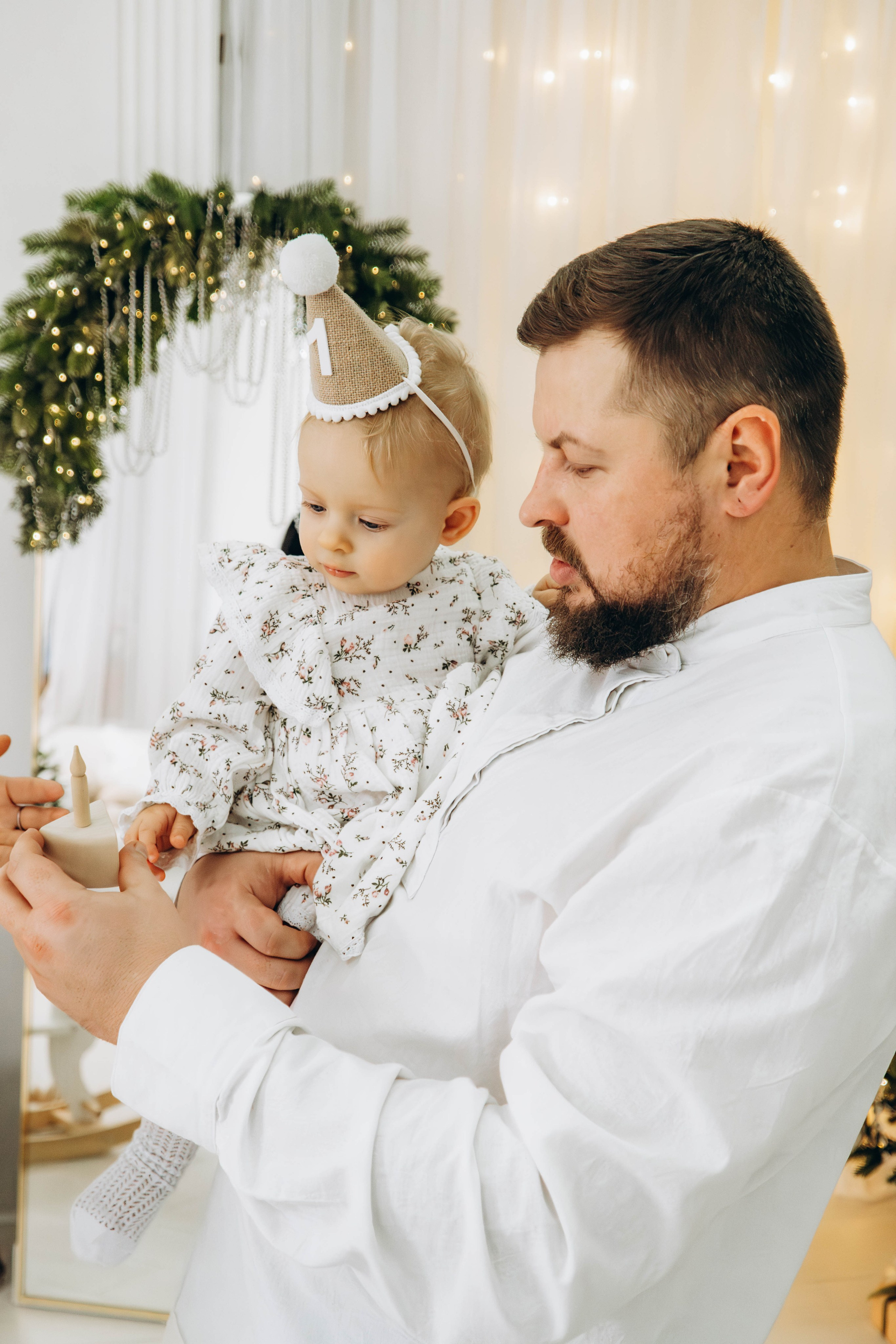 Съемка на годик малышки. Студия «LuLu». Фотограф Москва Валерия Веденина