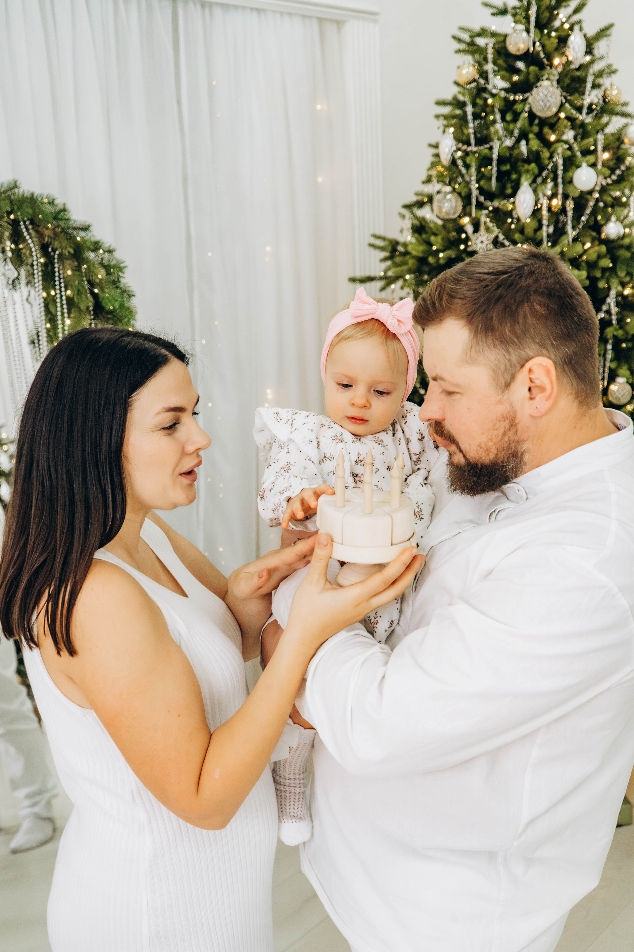 Съемка на годик малышки. Студия «LuLu». Фотограф Москва Валерия Веденина