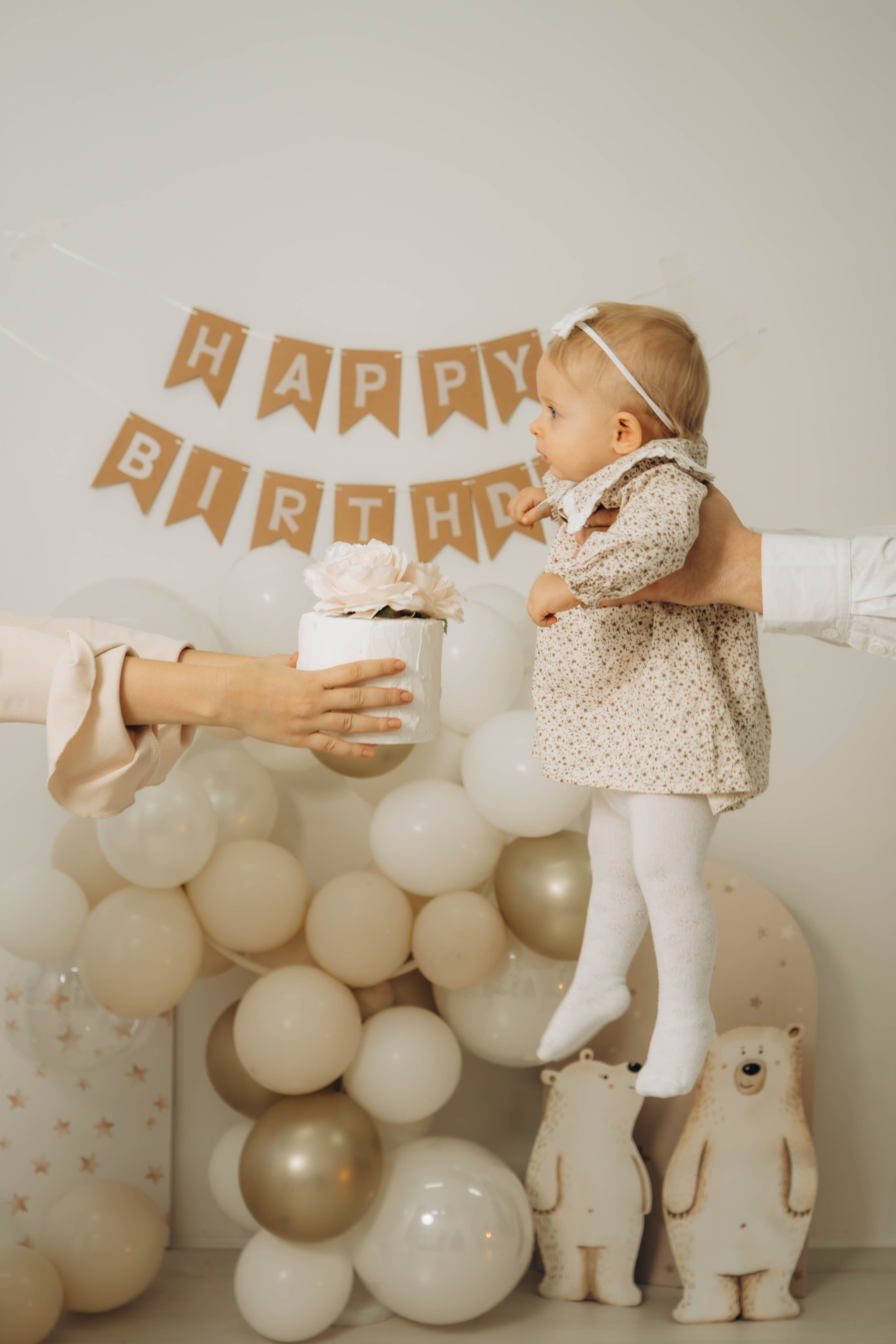 Съемка на годик малышки. Студия «LuLu». Фотограф Москва Валерия Веденина