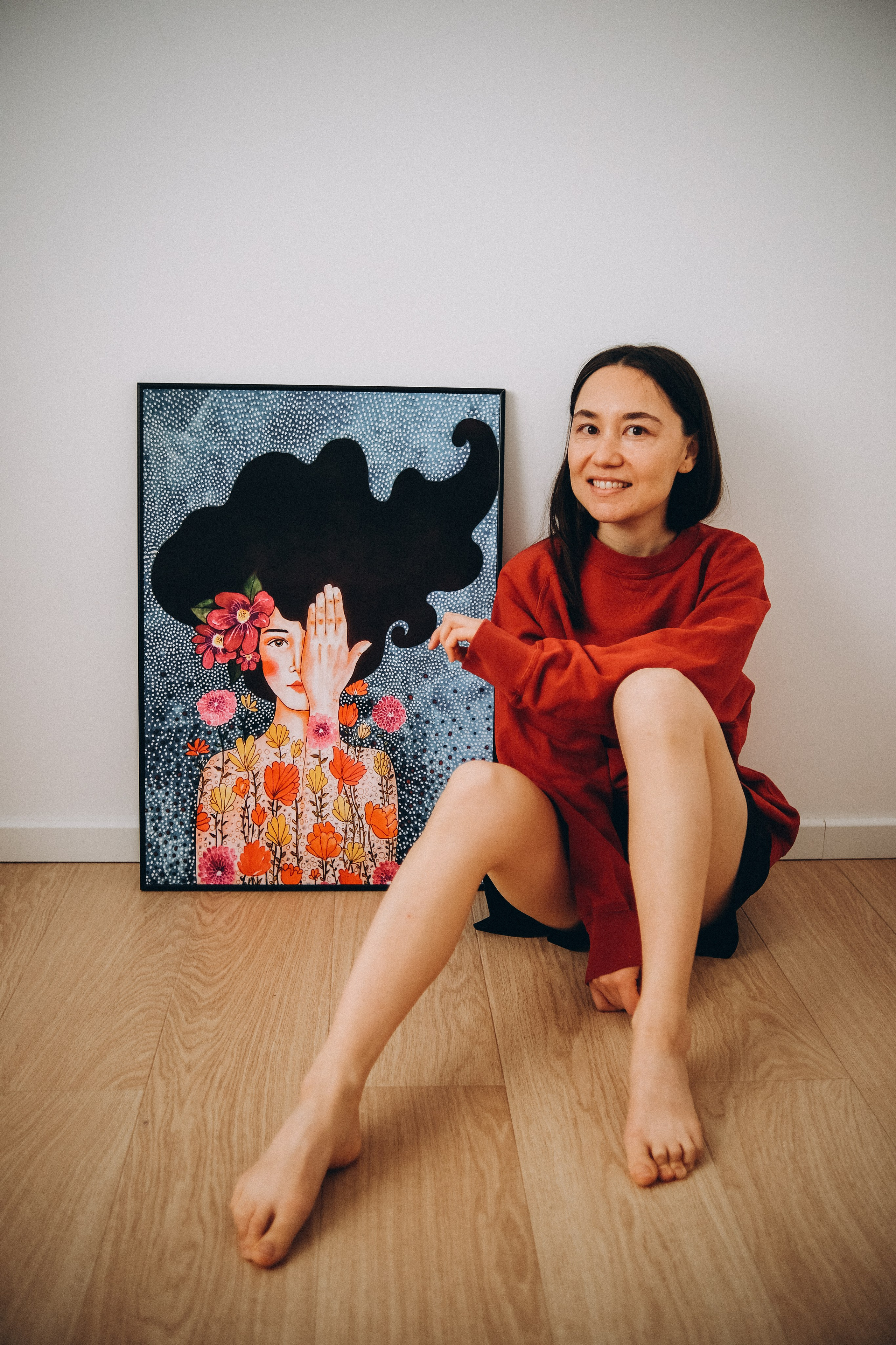 У Ирины дома. Семейный детский ньюборн фотограф в Москве Марта Петрова