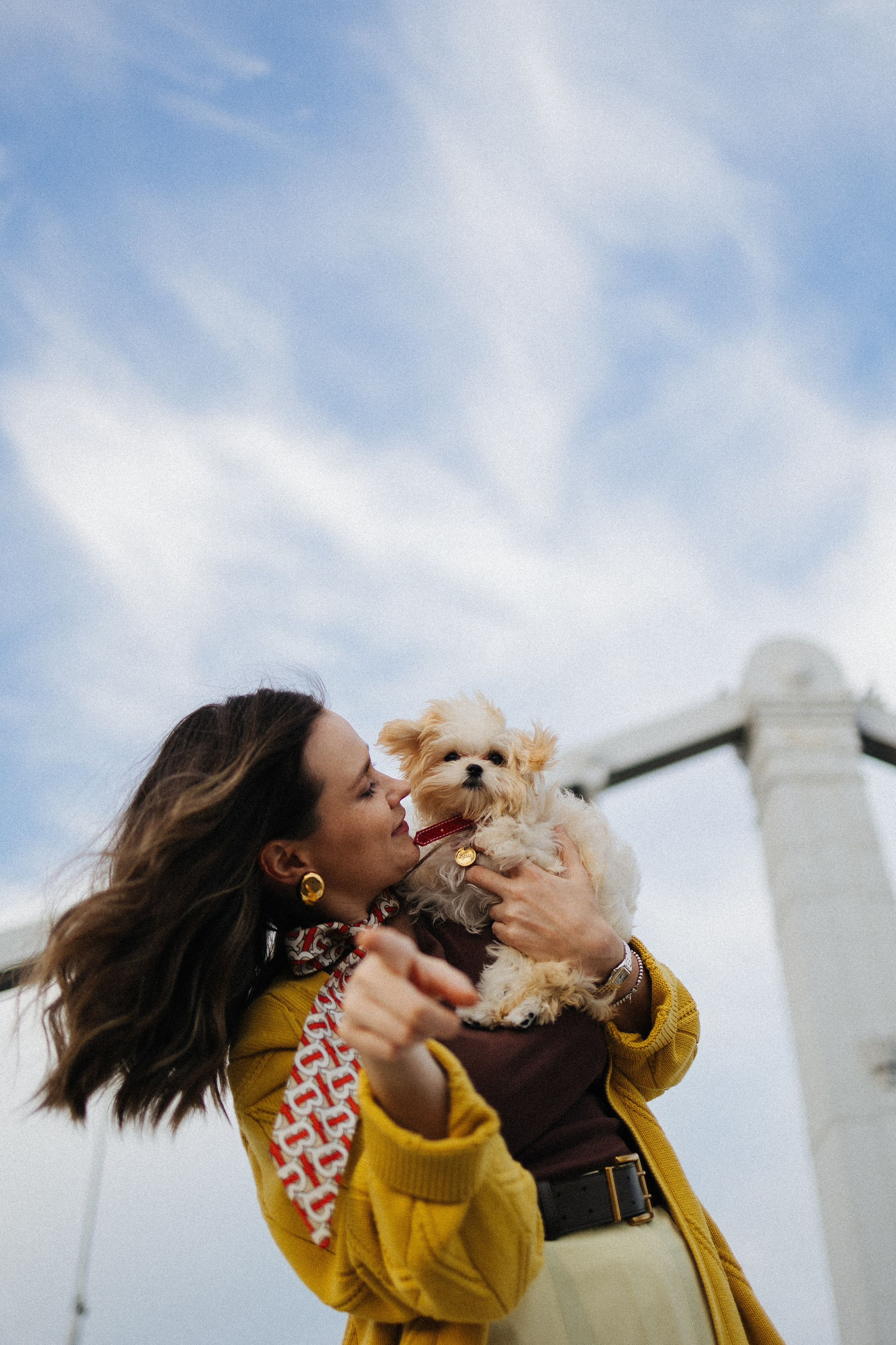 Оля и Бри. Фотораф — анималист Мария Шистка