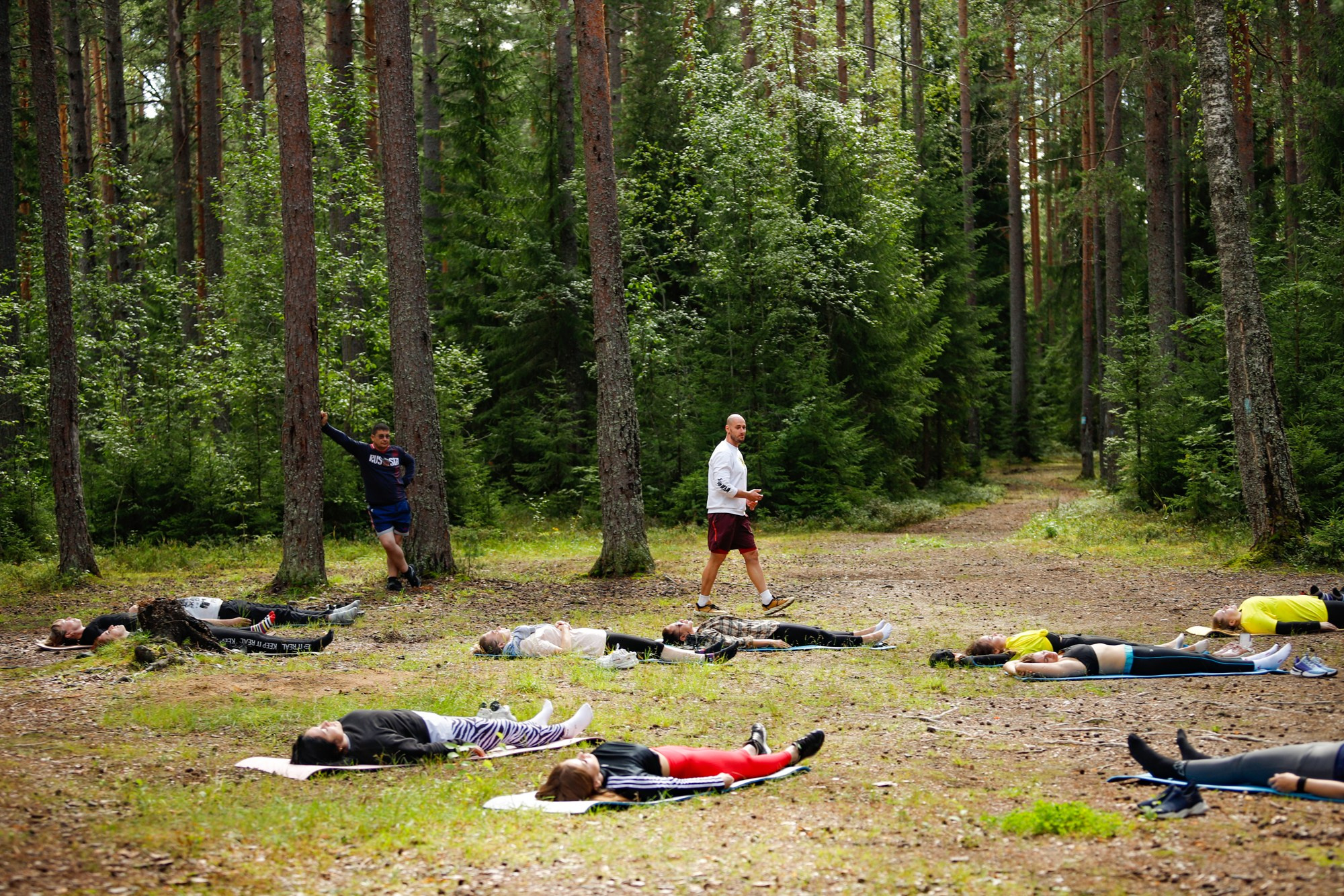 «Последний герой» в лагере для взрослых «Изи». Фотограф Дарья Попова