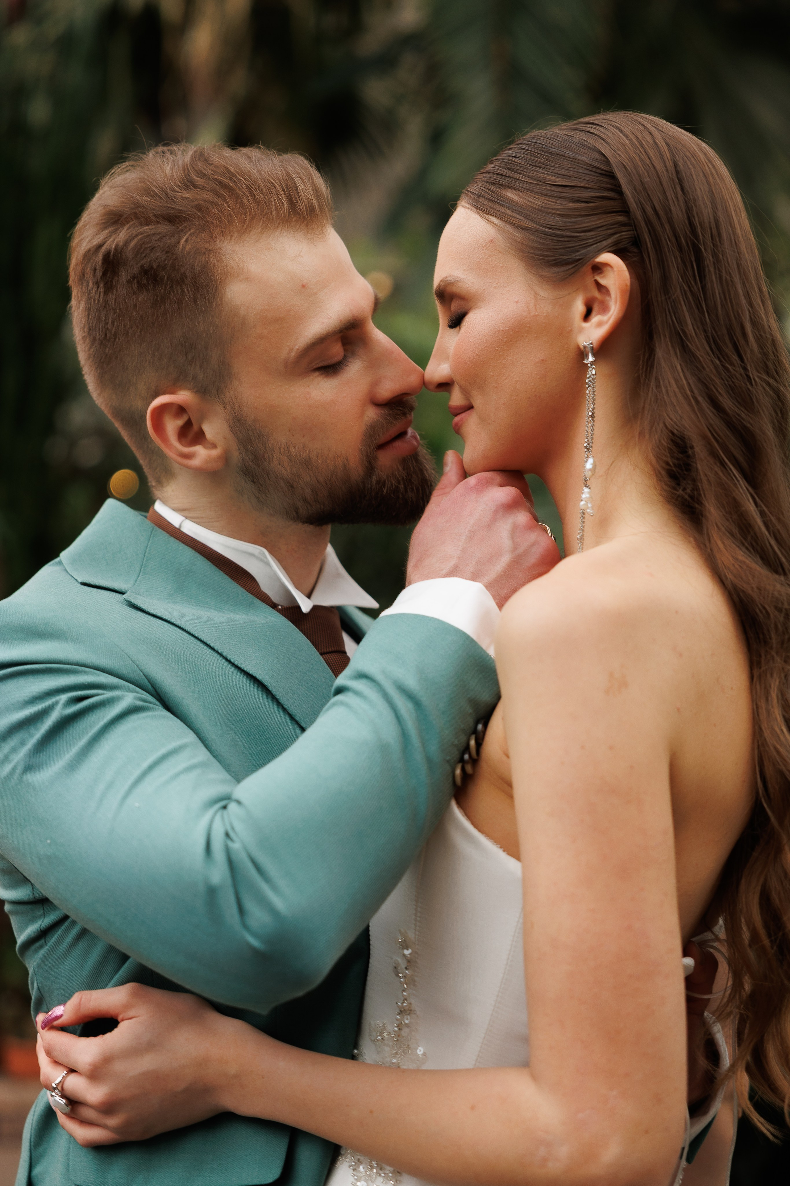 Свадебная прогулка в оранжерее. Питер. Свадебный и семейный фотограф в Москве Красинская Мария