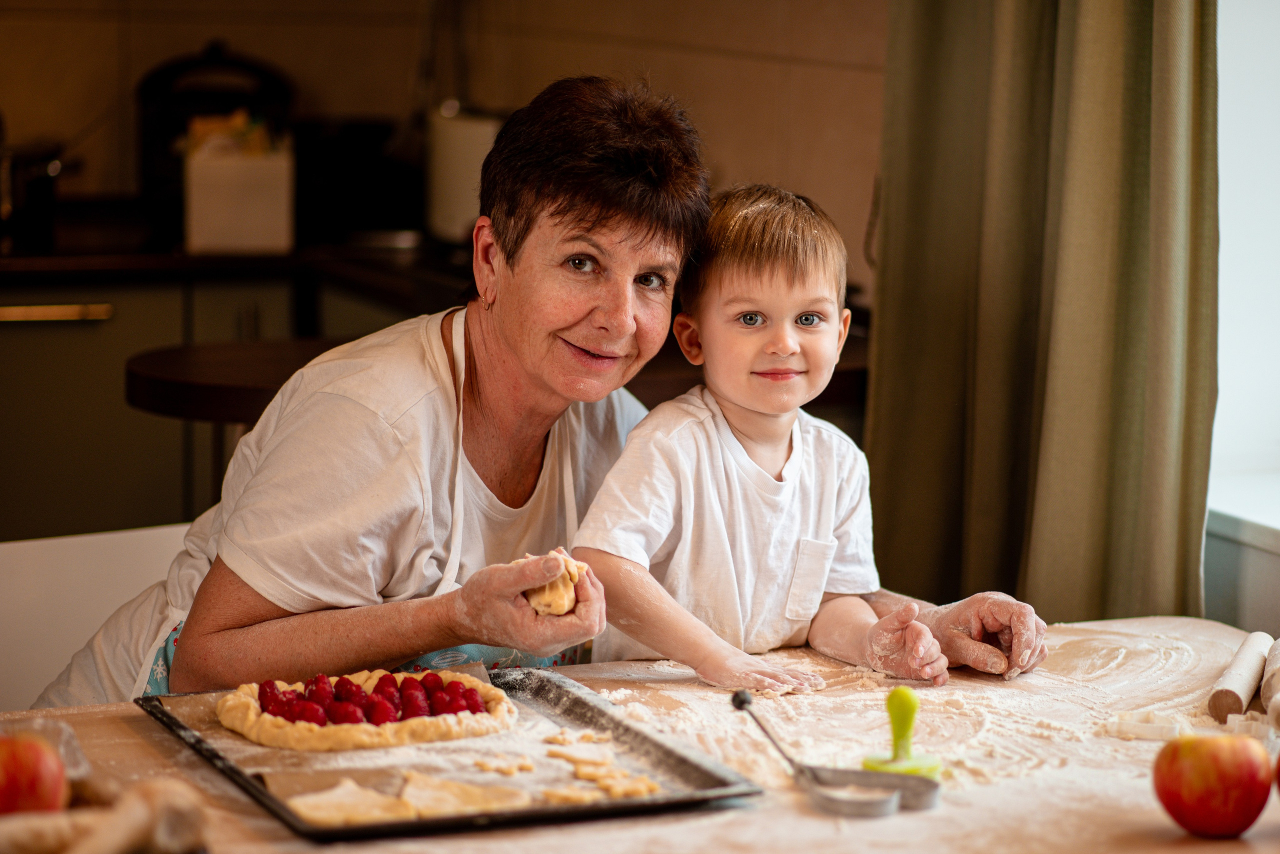 Один день Дани и бабушки Наташи. Семейный и детский фотограф в Санкт-Петербурге Светлана Юрьева