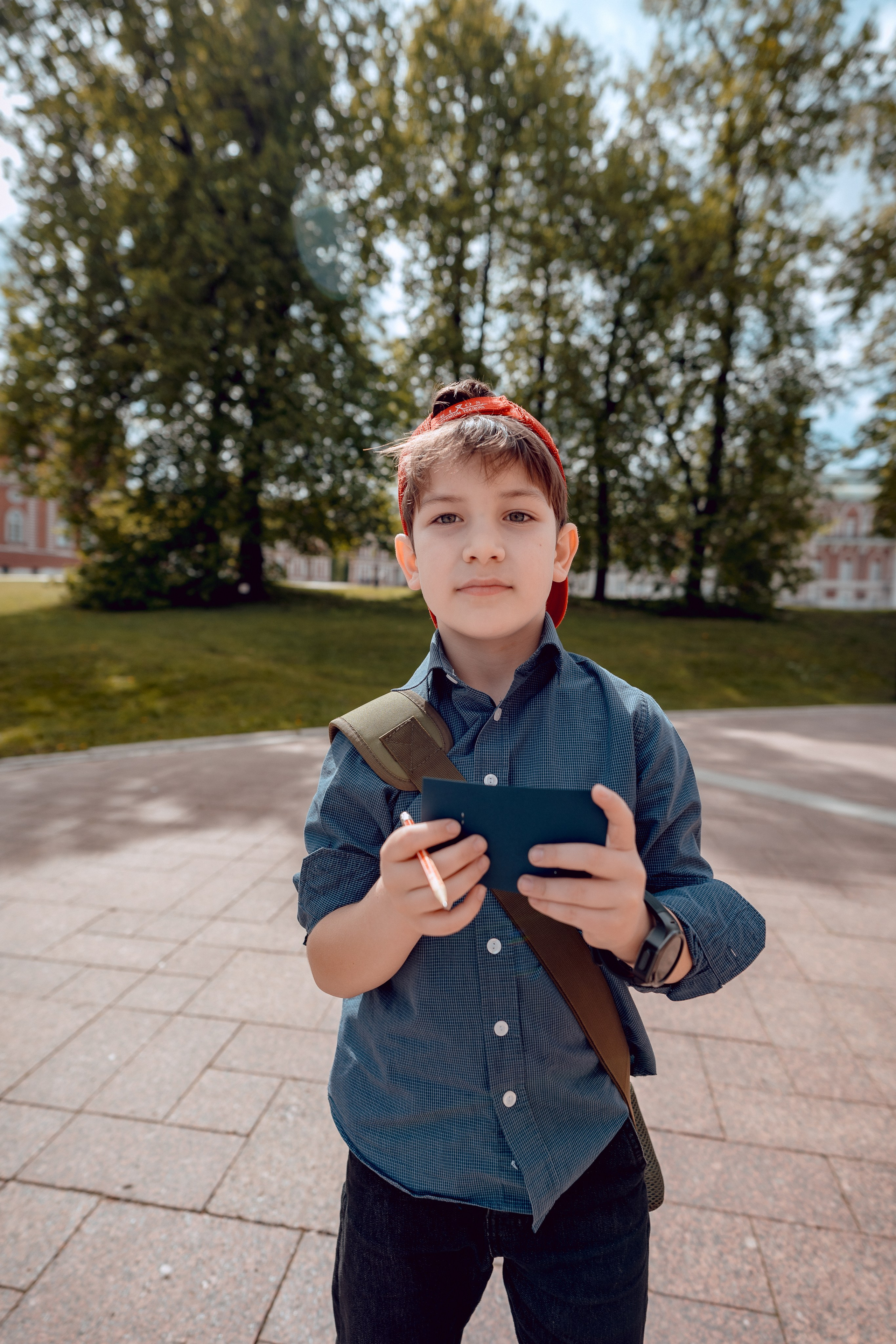 Прогулка в Царицино. Портретный и семейный фотограф в Москве/Видное