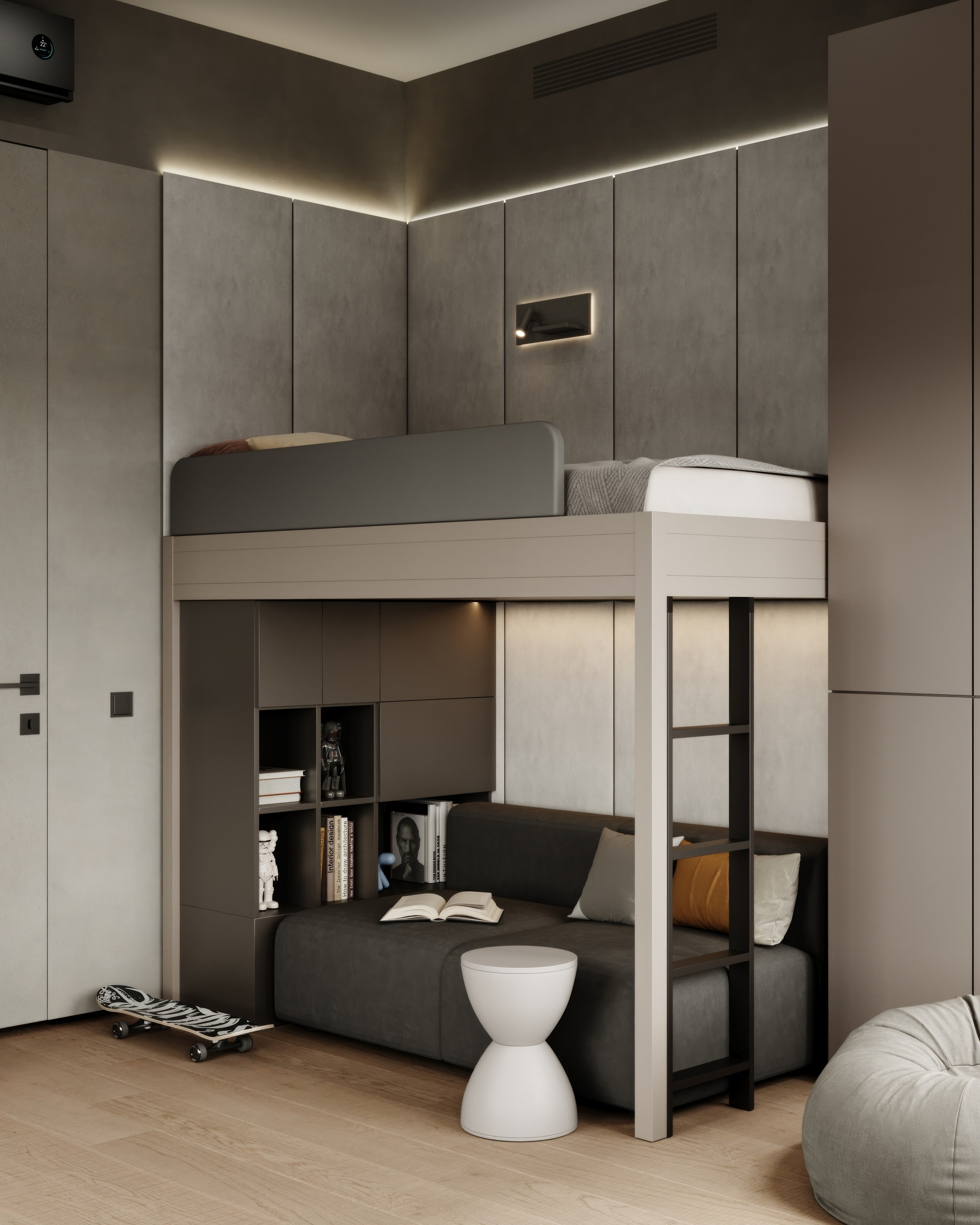 ЖК Ever 120 кв. м. Kod Interiors | Дизайнер интерьеров Кораблина Кристина