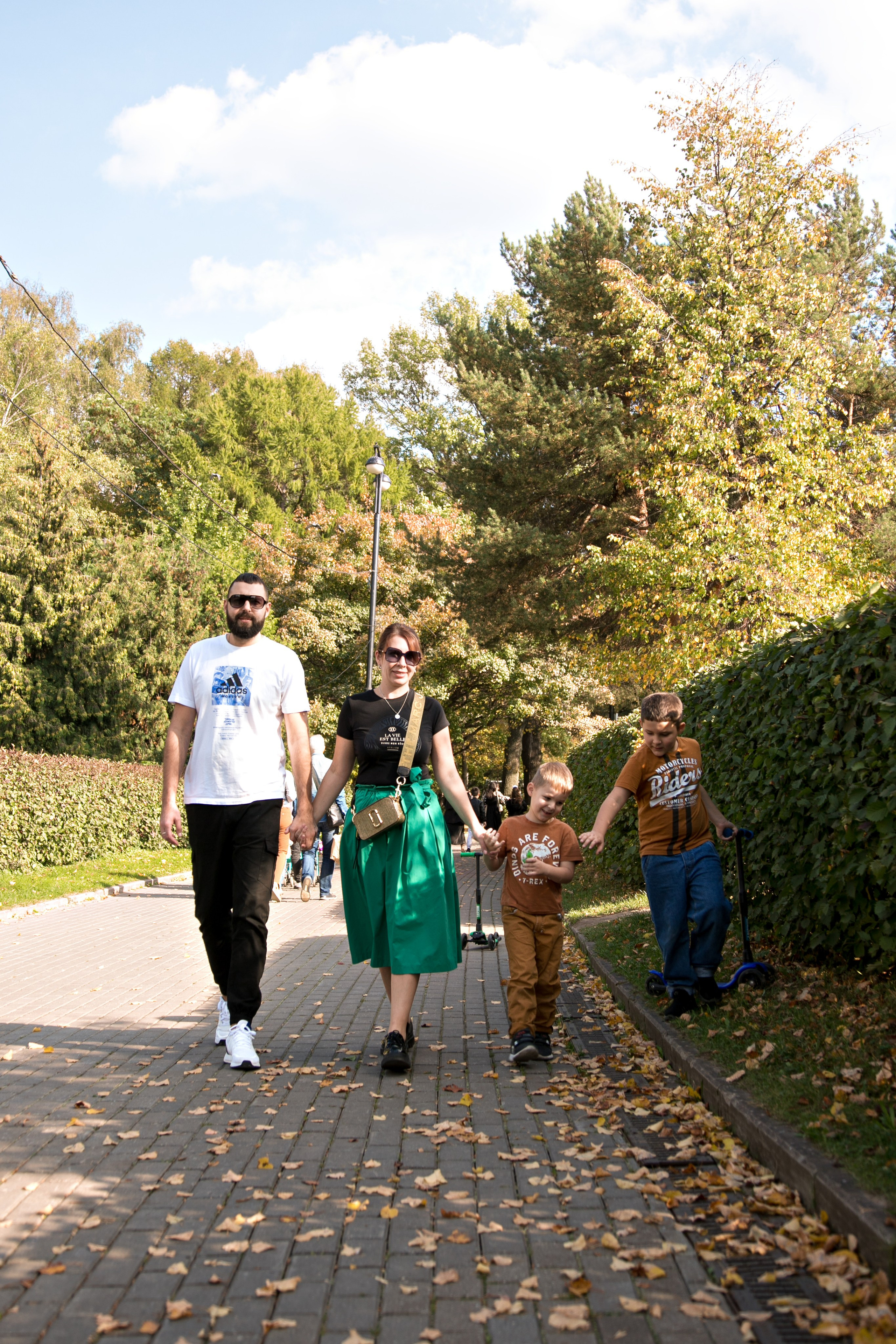 Семейная на улице. Профессиональный фотограф в Москве