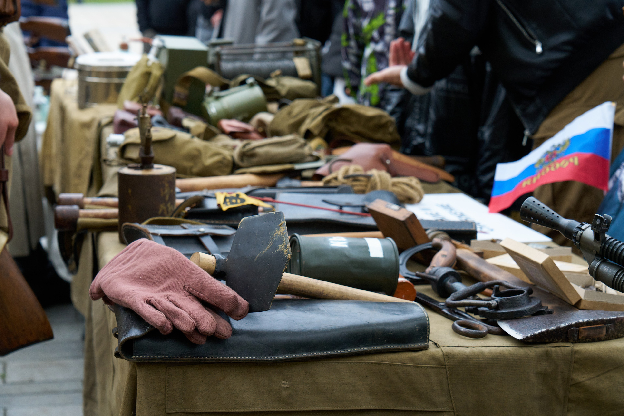 Реконструкция, посвящённая 9 мая. Профессиональный репортажный фотограф Инесса Иминова
