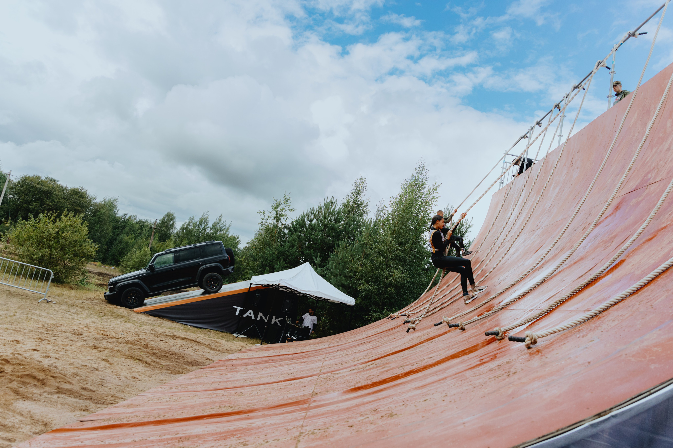 TANK на «Гонке Героев». Фотограф в Москве и Санкт-Петербурге Дарина