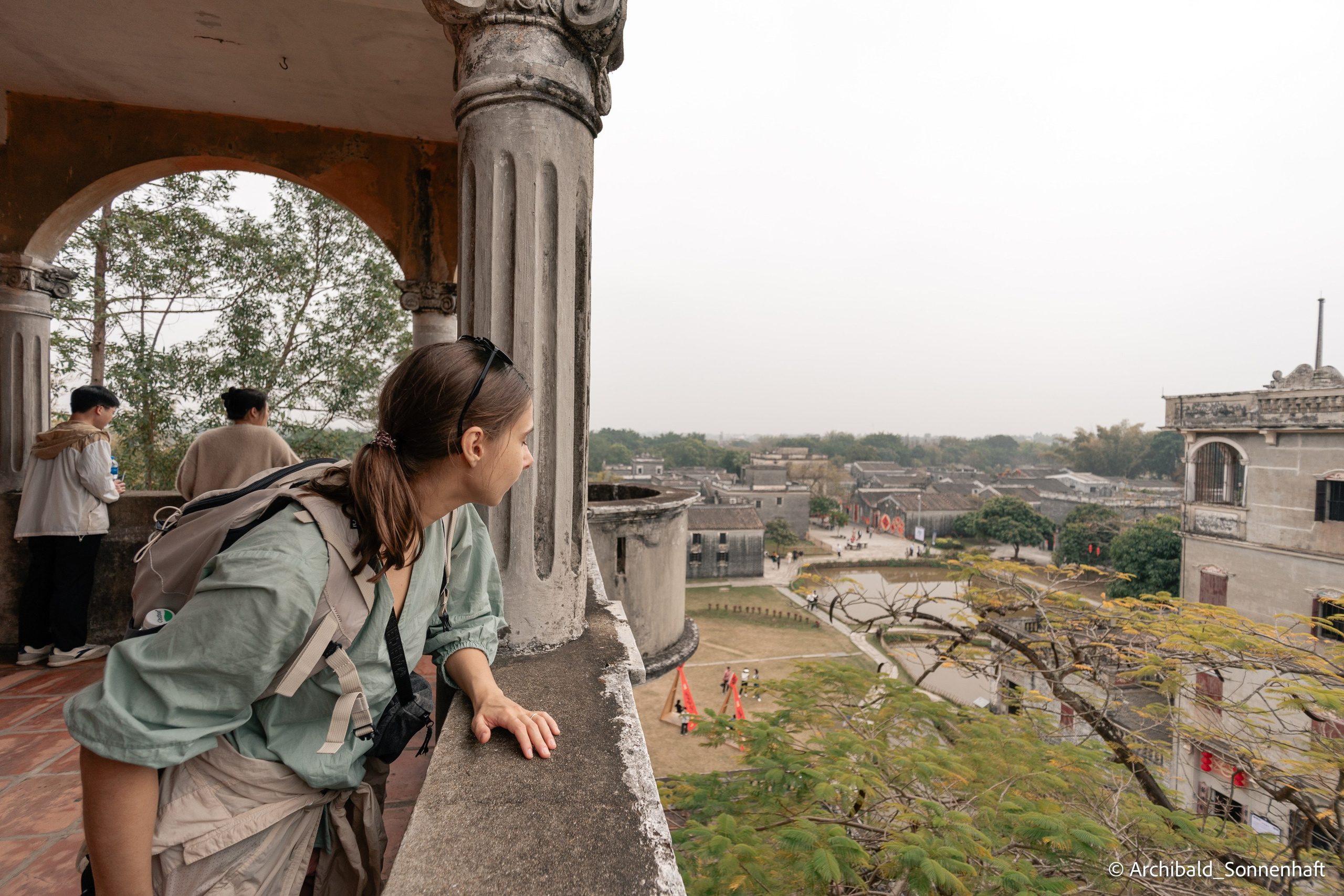 Diaolou in Kaiping. Photographer in Guangzhou, China. Archibald Sonnenhaft