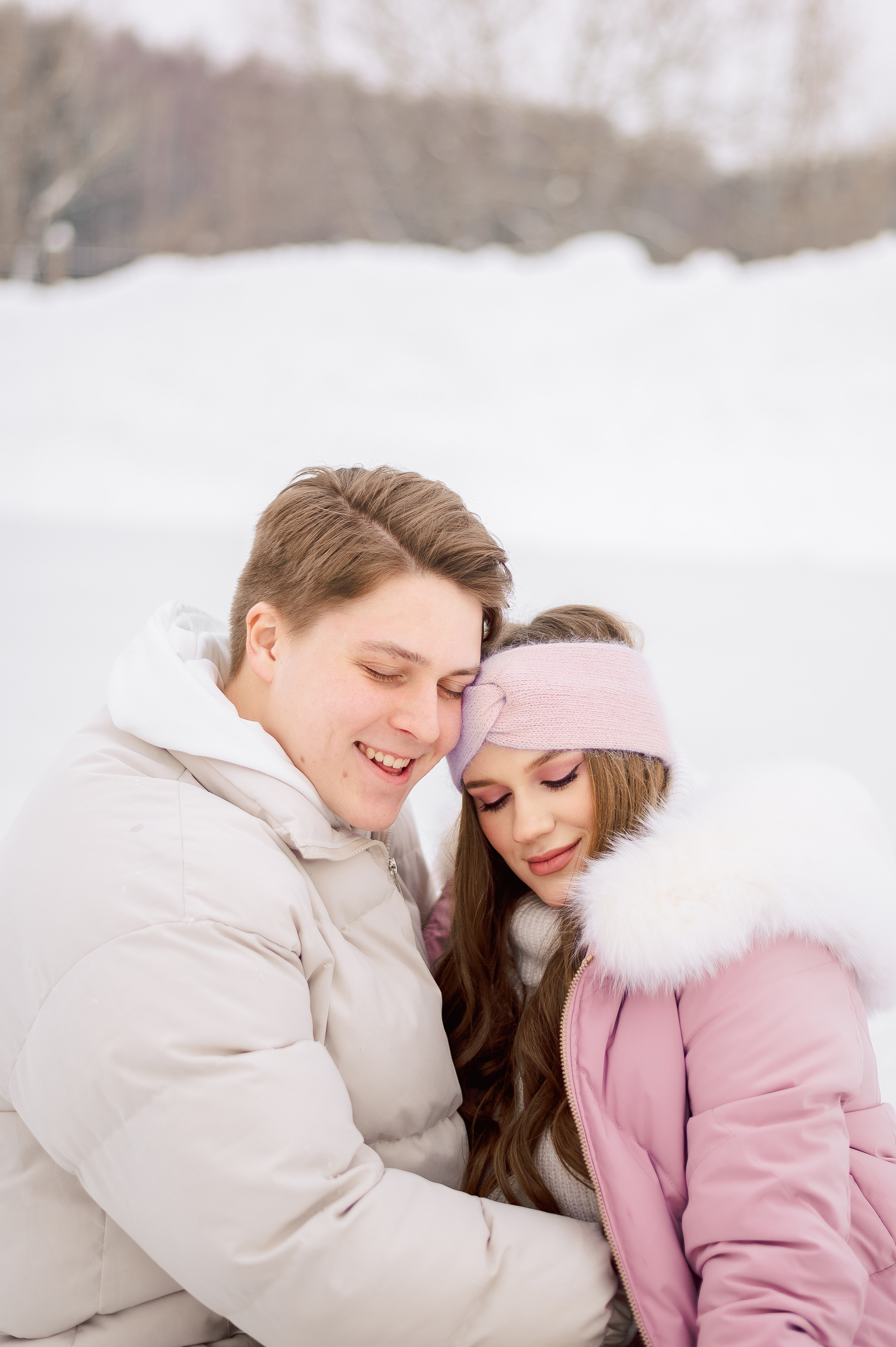 Love story Глеба и Саши на катке. Фотограф в Москве и Московской области Таня Яблочкина