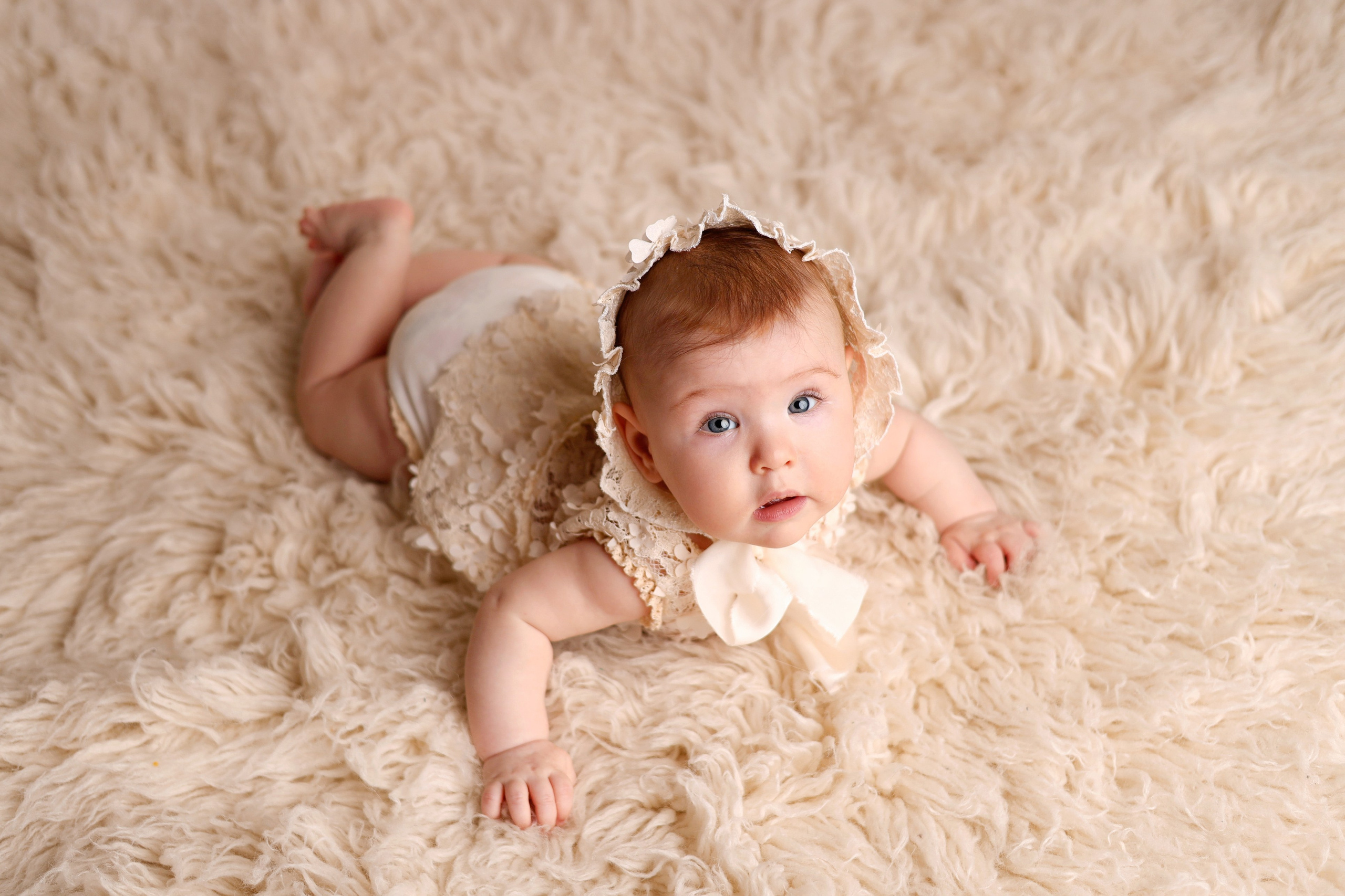 Алане 6 месяцев. Фотограф новорожденных Москва. Ньюборн фотограф Москва