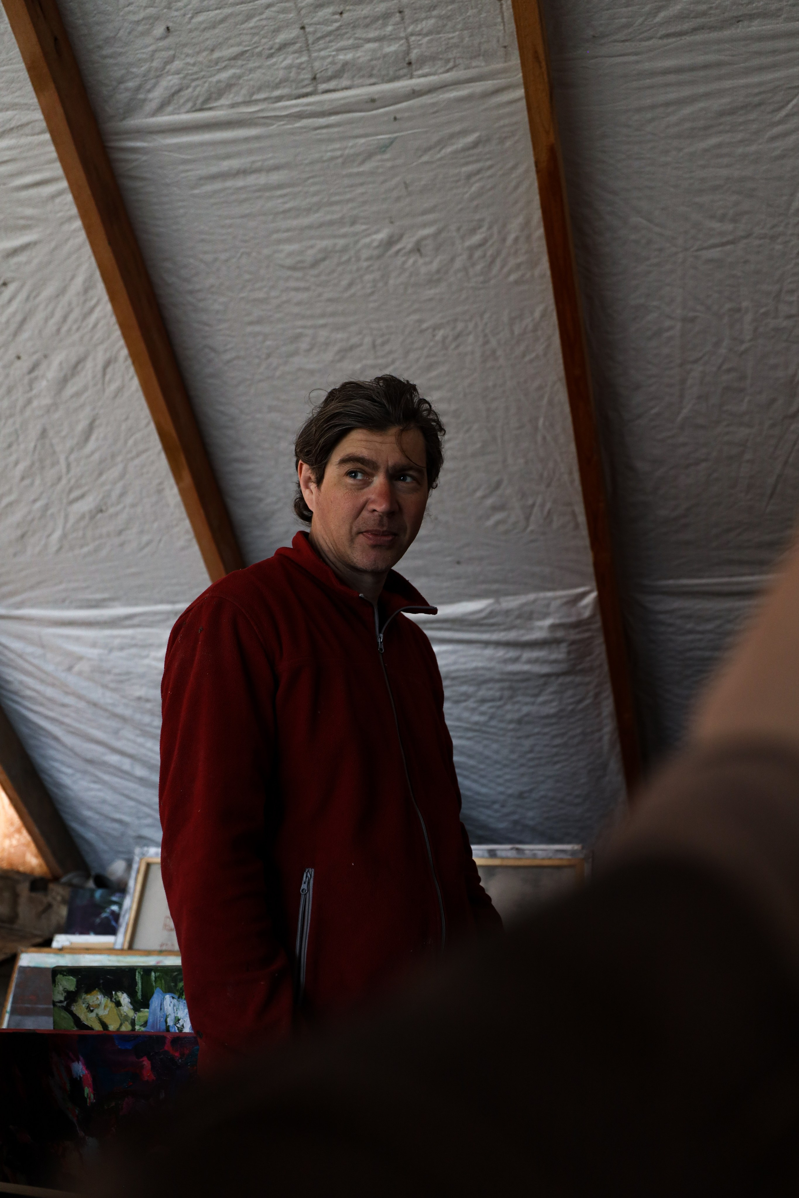 Художники Ренат Рамазанов и Александра Сырбу. Дженбаз Павел — фотограф в Ялте