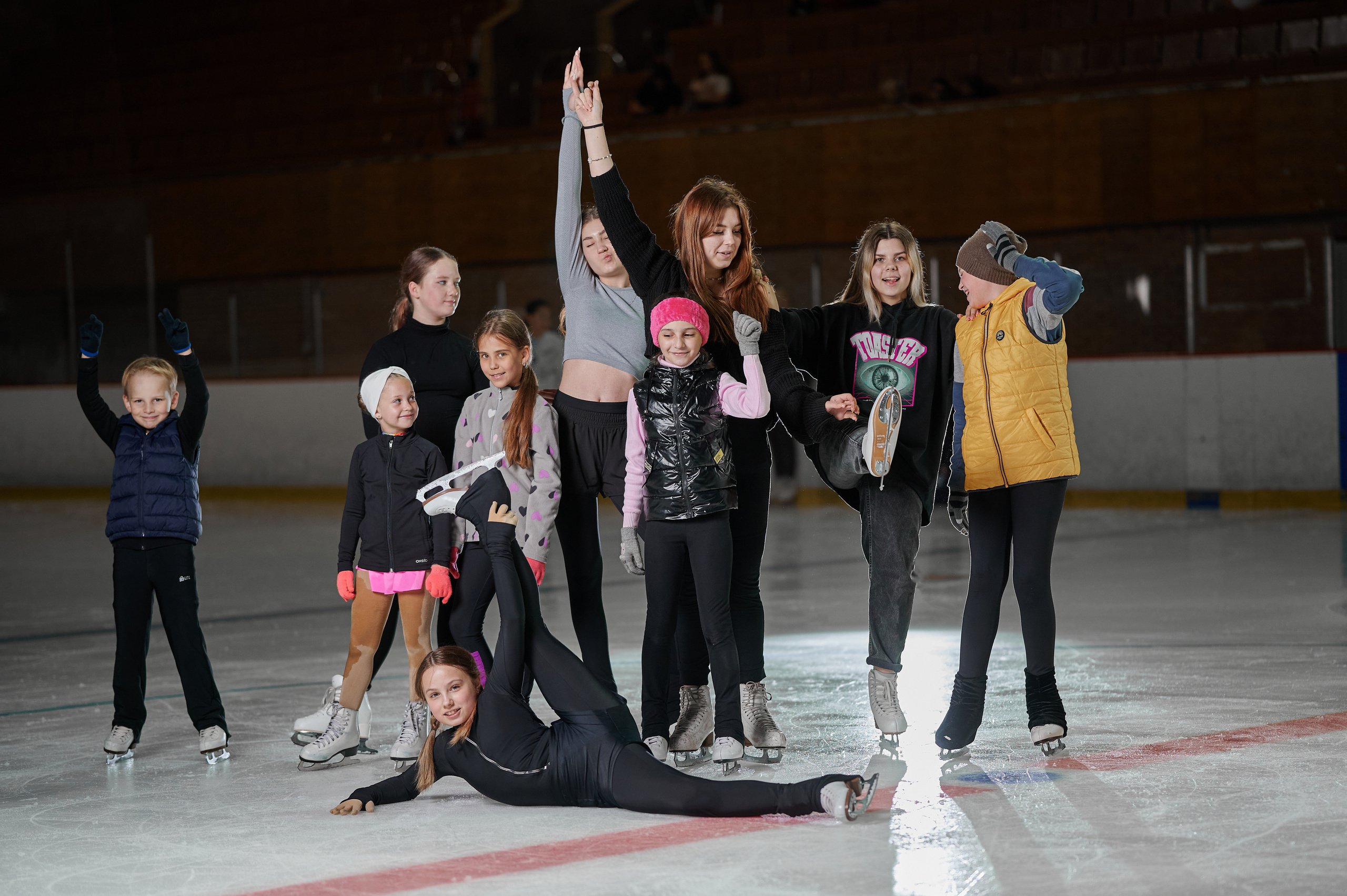 Фигуристы. Детский фотограф Тольятти Игорь Кошкин