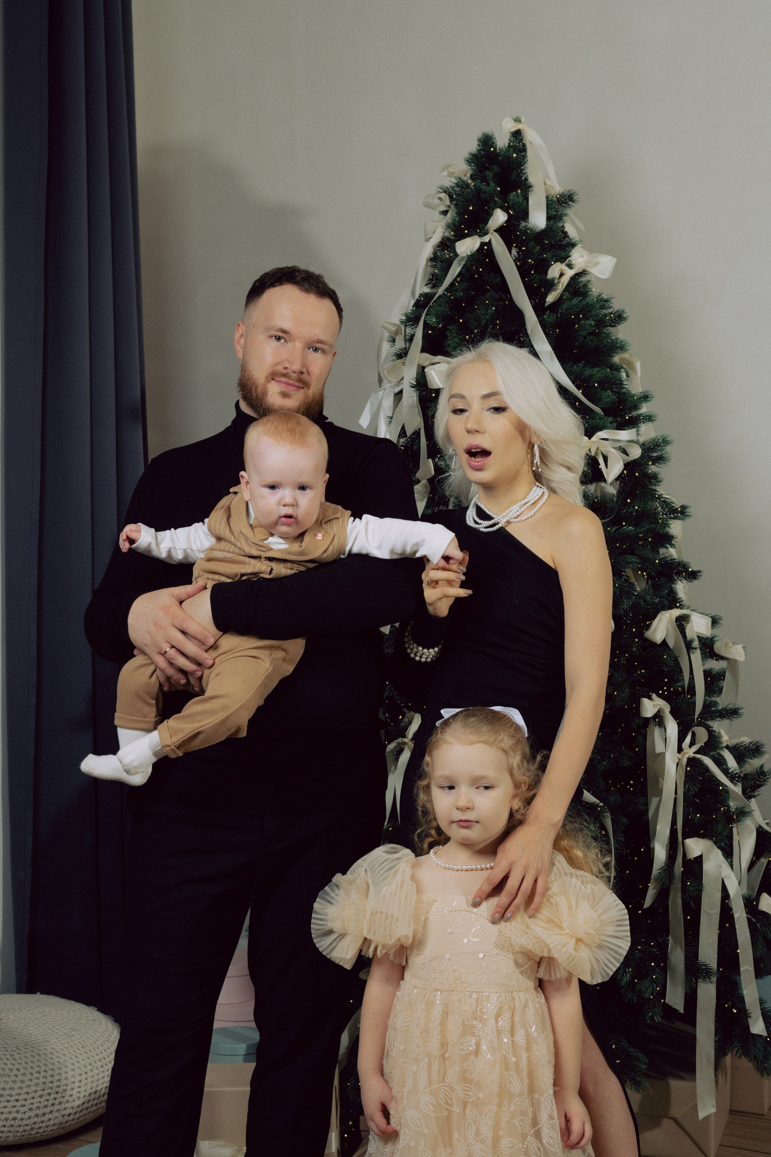 Семья Конкиловы. Фотограф в Москве Шалышко Ангелина