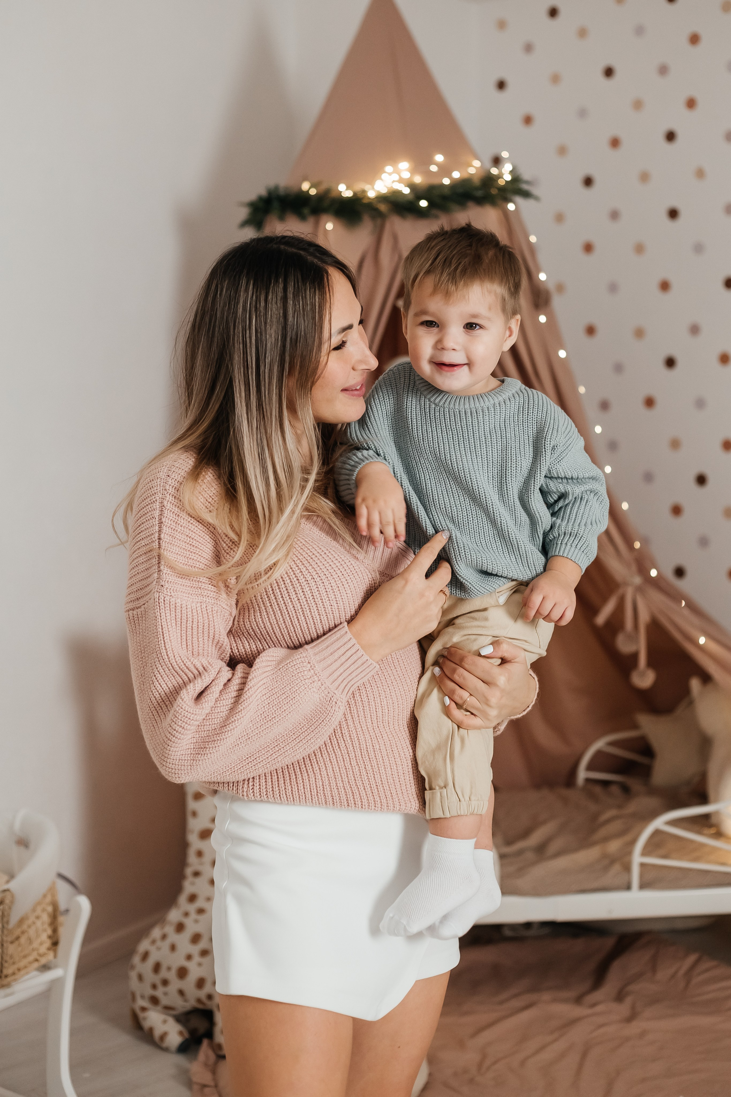 Семейная фотосессия. Фотостудия «Лайм». Фотограф Мария Новоселова. Сургут