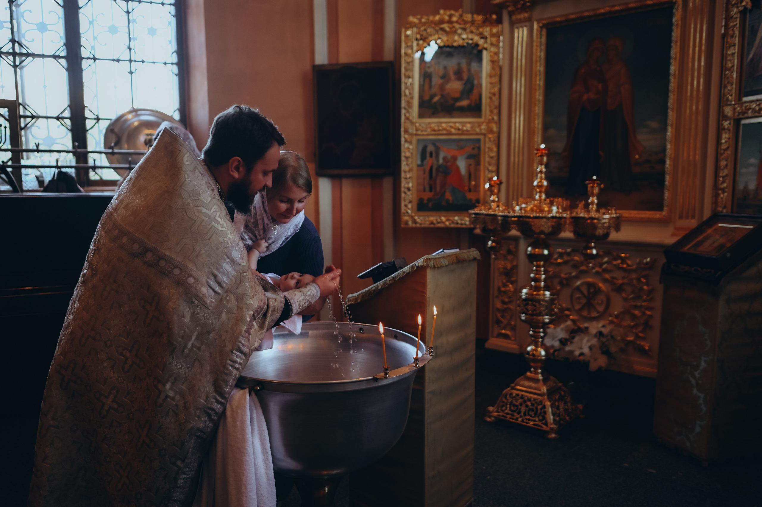 Крещение Любочки. Семейный и свадебный фотограф в Санкт-Петербурге Яна