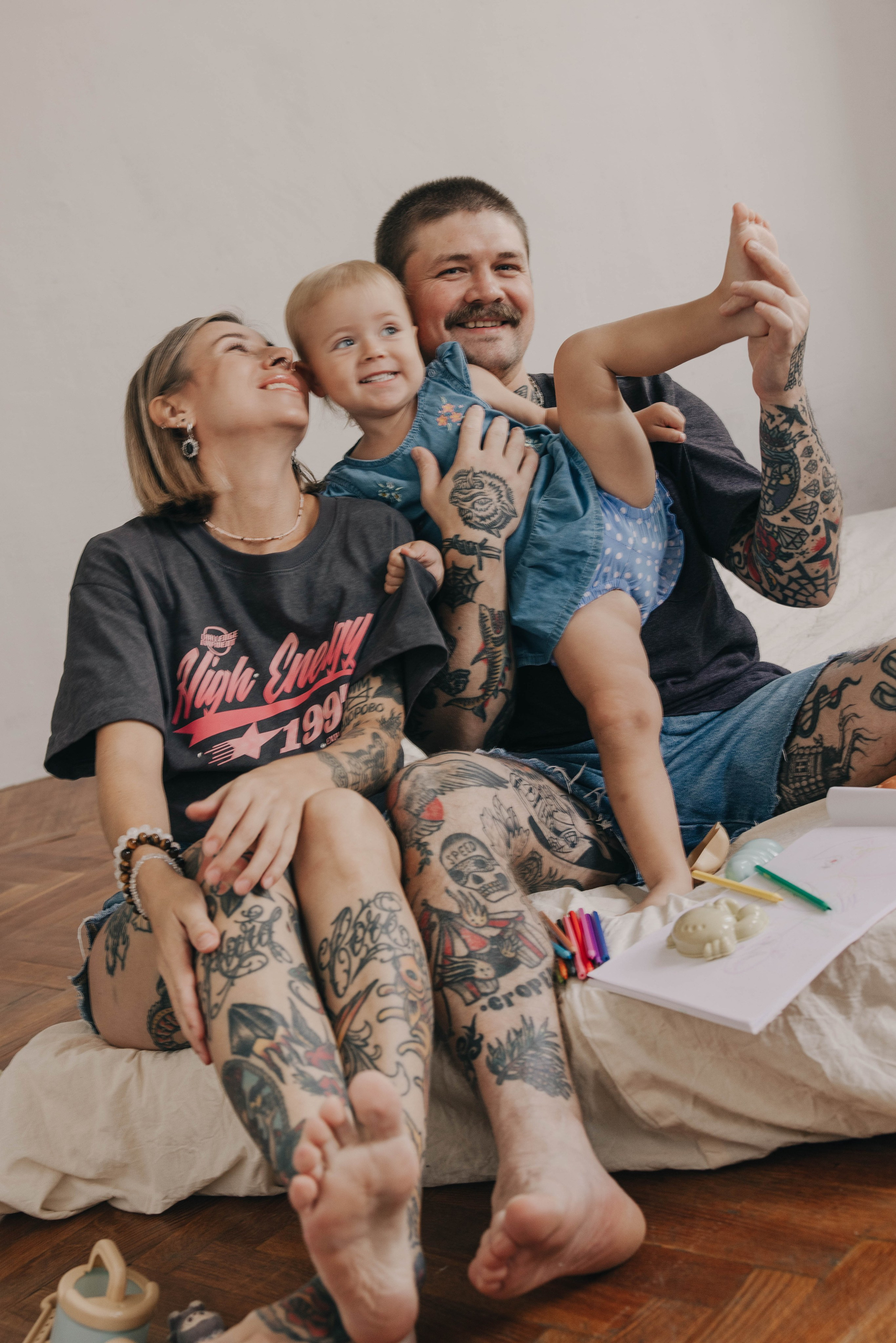 Оля, Кирилл и Мия. Ксения Цыгир, фотограф в Петербурге