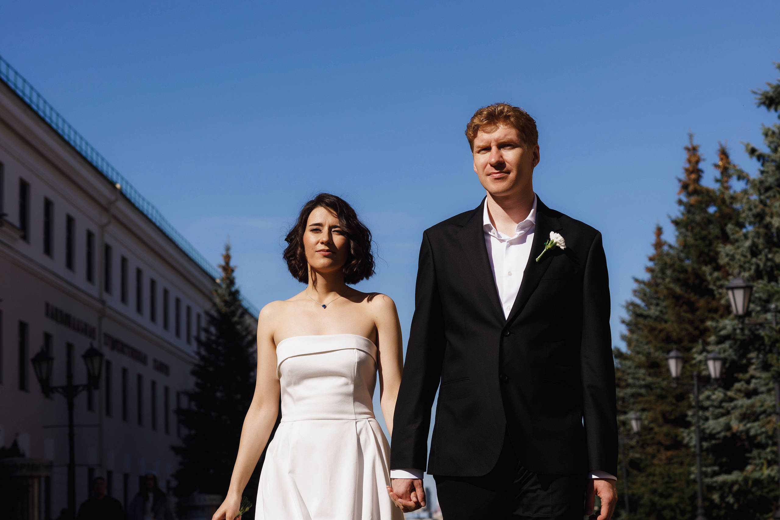 Владимир и Дания. Свадебная фотосессия в Казани. Портретный и репортажный фотограф в Чебоксарах Андриян Чаркин