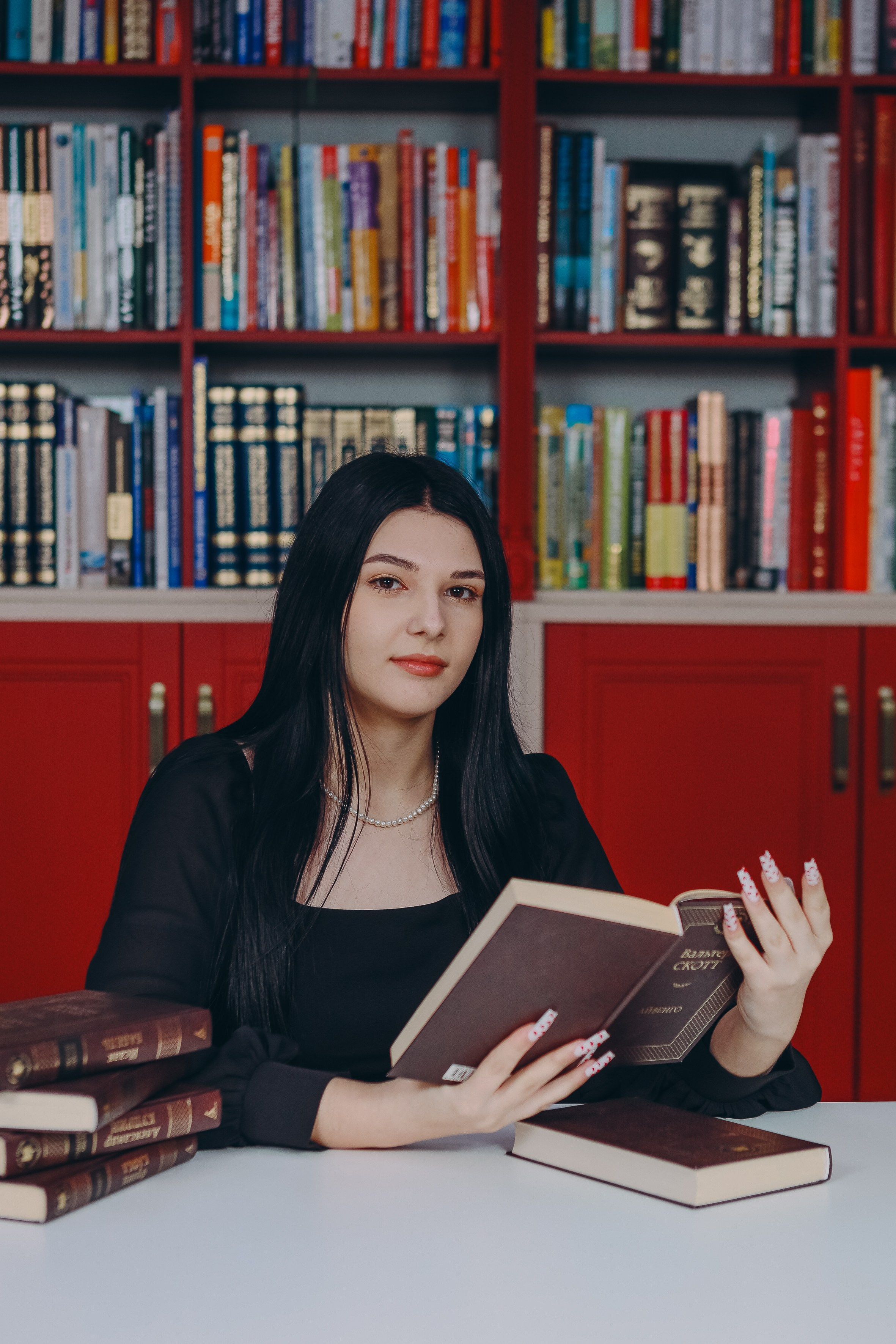 Фото в городской библиотеке. Яковлева Екатерина. Школьный и семейный фотограф