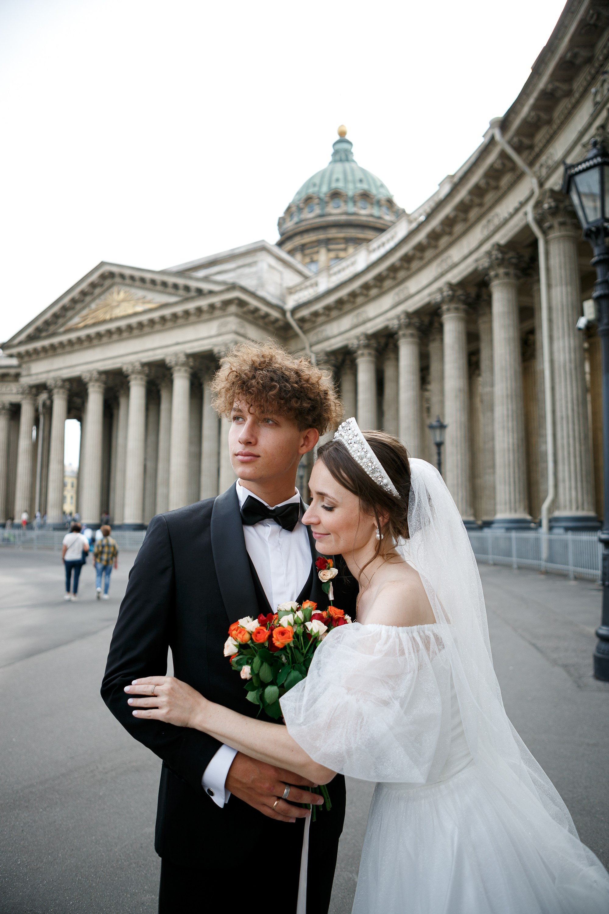 Казанский собор в Санкт-Петербурге. Свадьба.