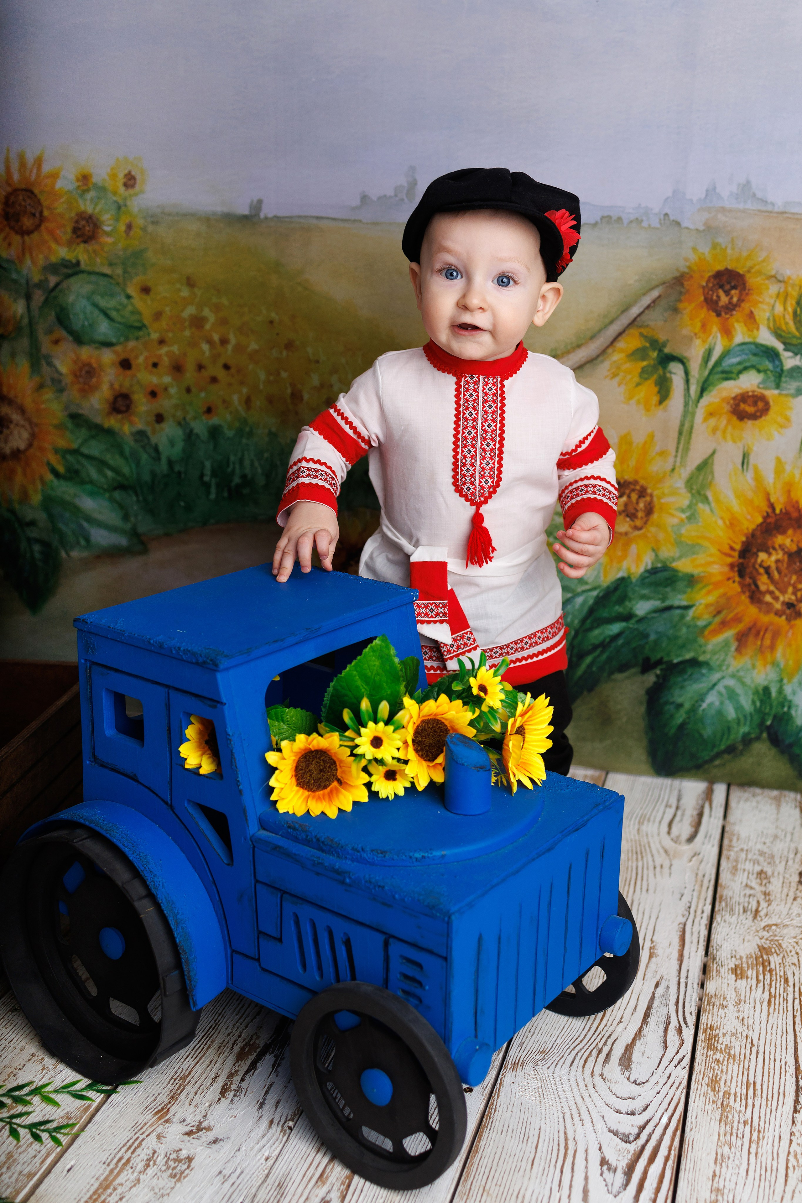 Сашеньке 1 годик. Фотограф новорожденный малышей Новосибирск