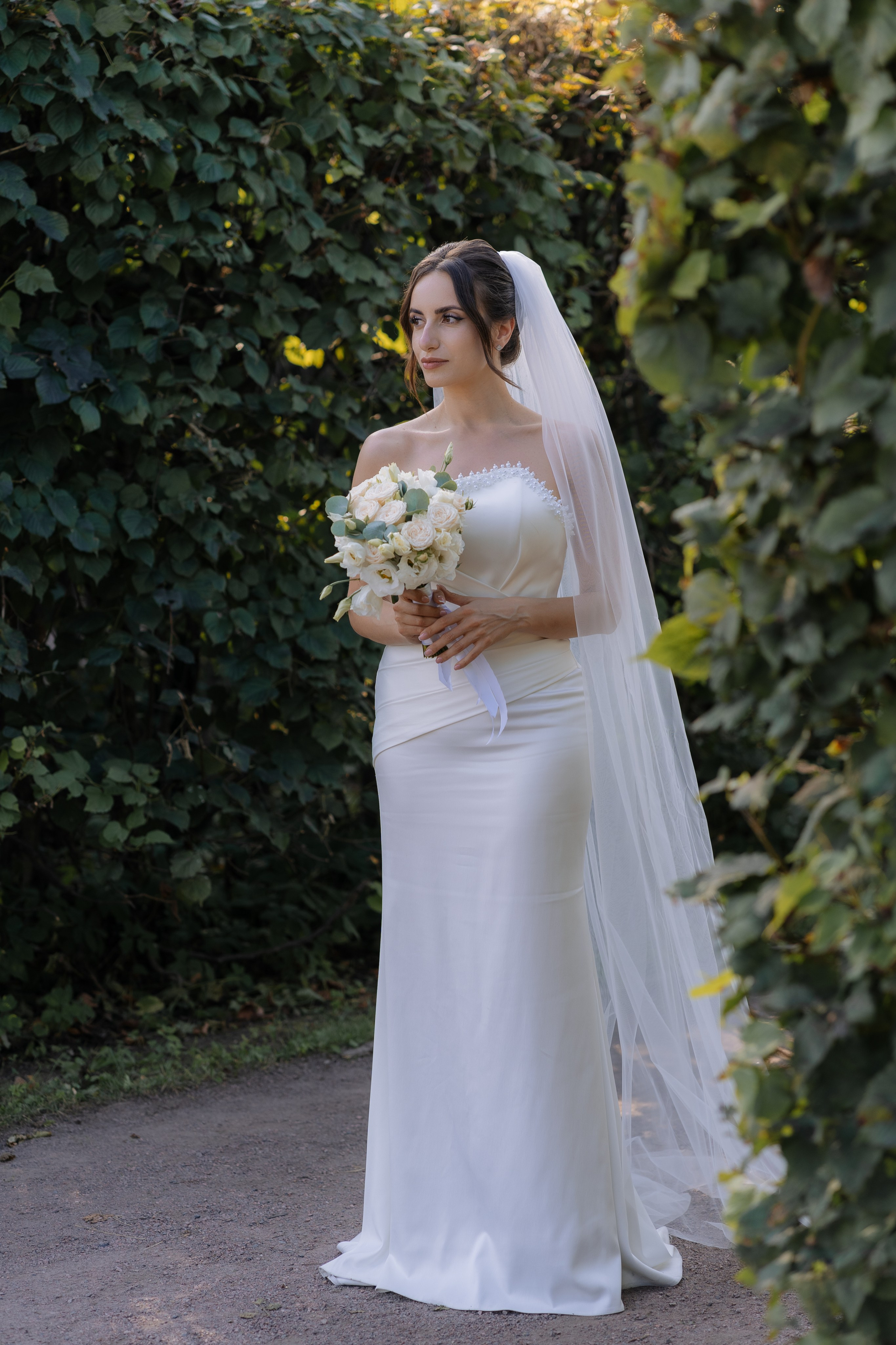 Свадебная фотосессия в Москве, парк Кусково. Свадебный фотограф в Москве Анна Полушина