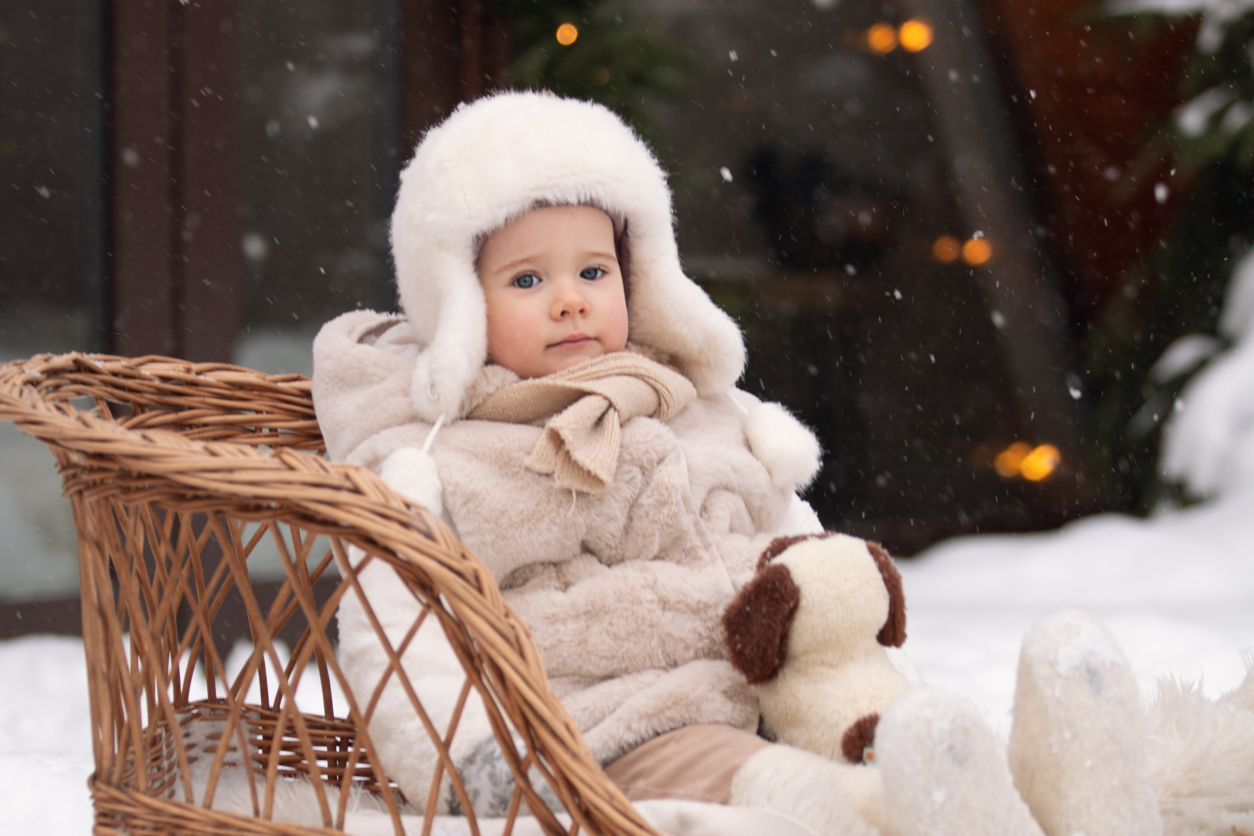 Зимняя прогулка. Семейный и детский фотограф в Москве Юлия