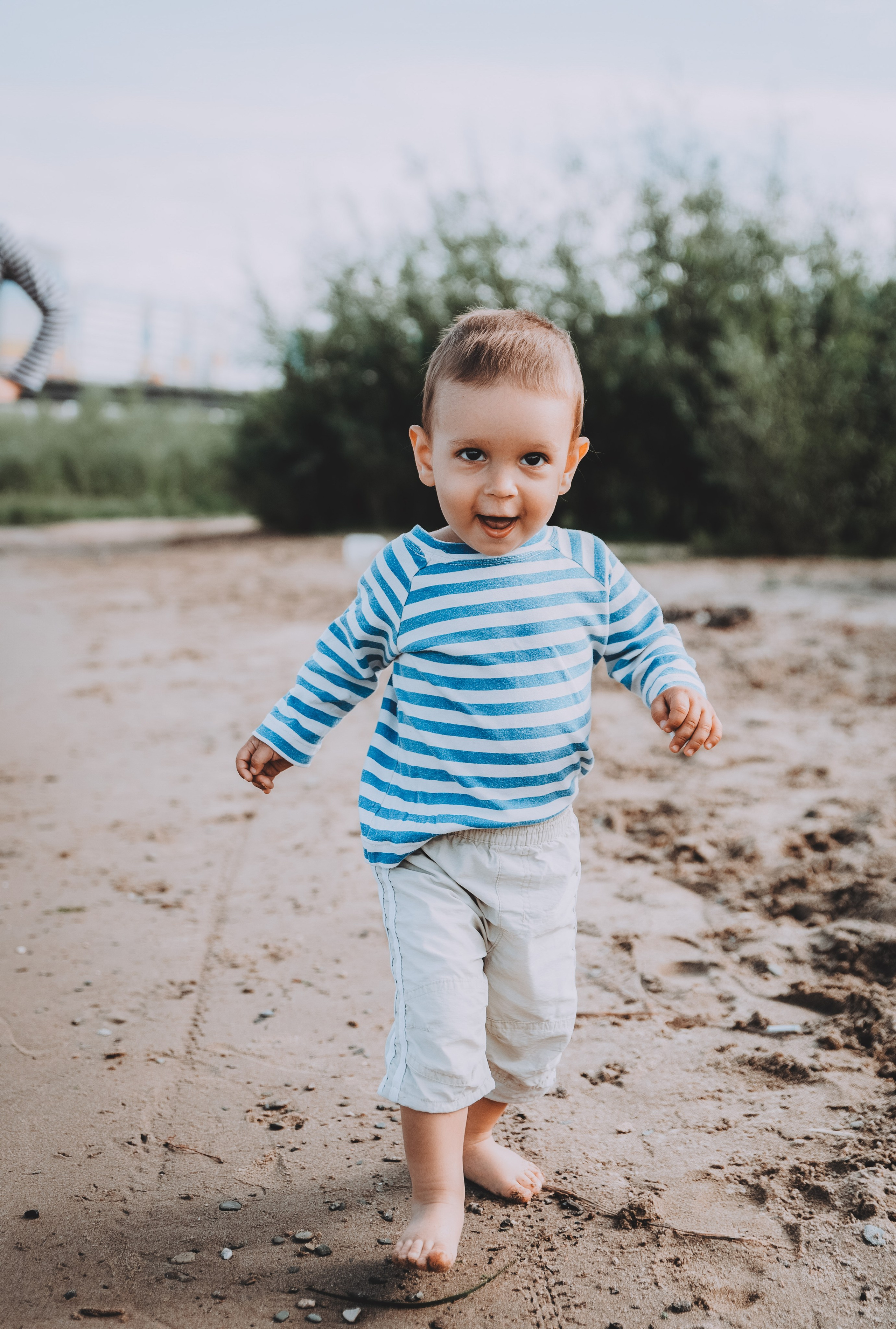 Семья у реки. Фотограф в Новосибирске