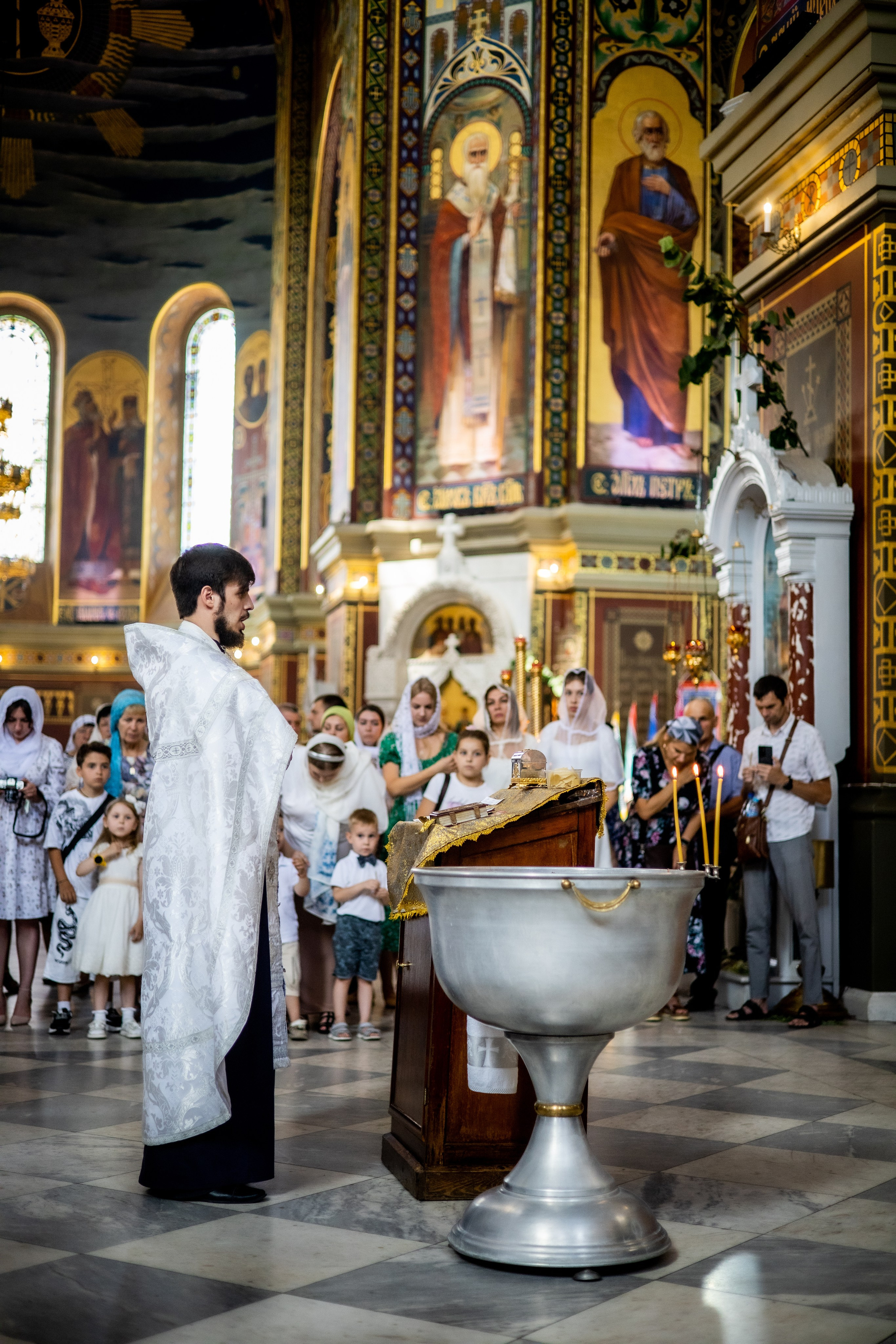 Крещение Назара. Фотограф Надежда Лукьянова