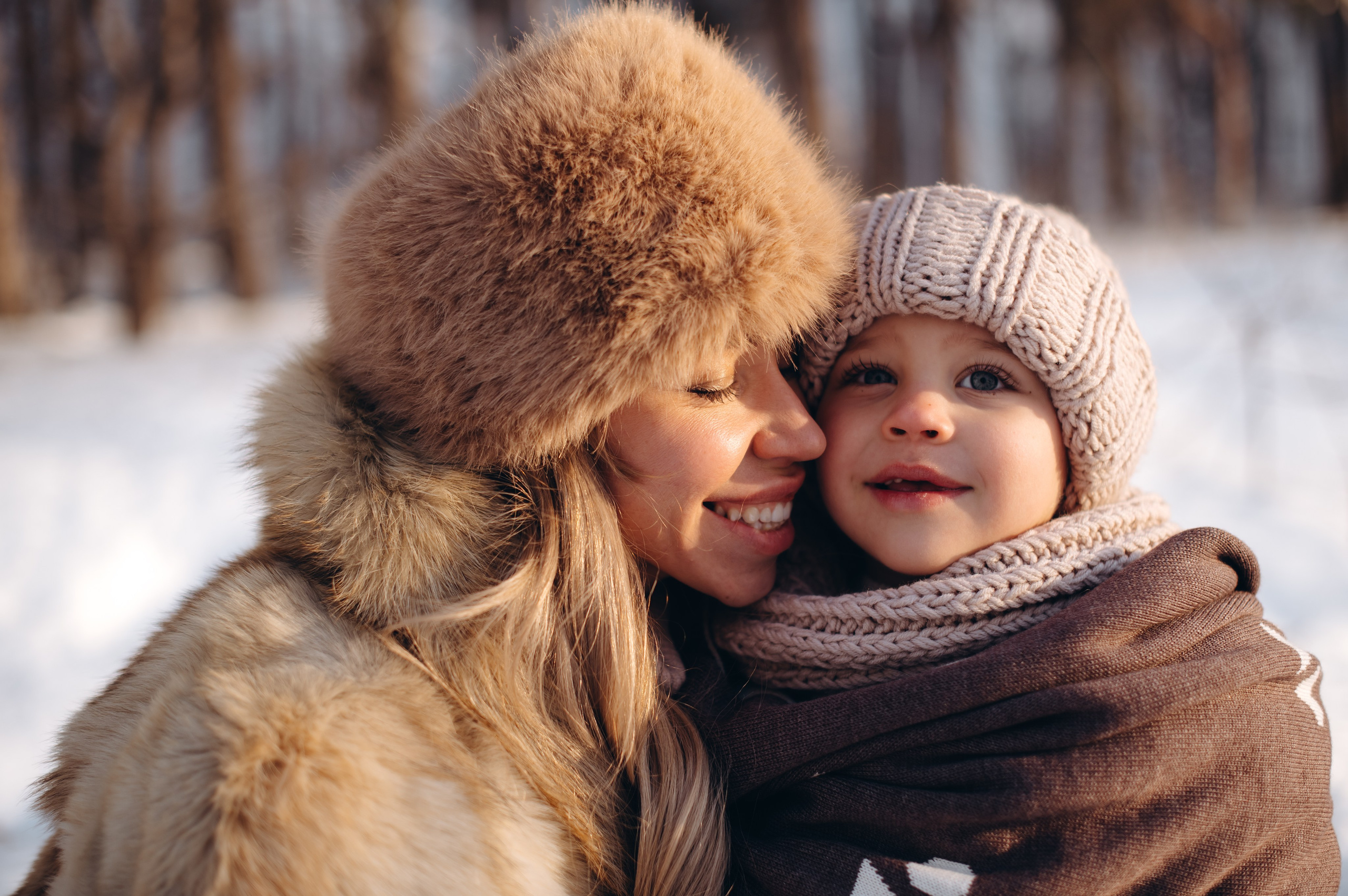 Марина и Леонид. Семьи