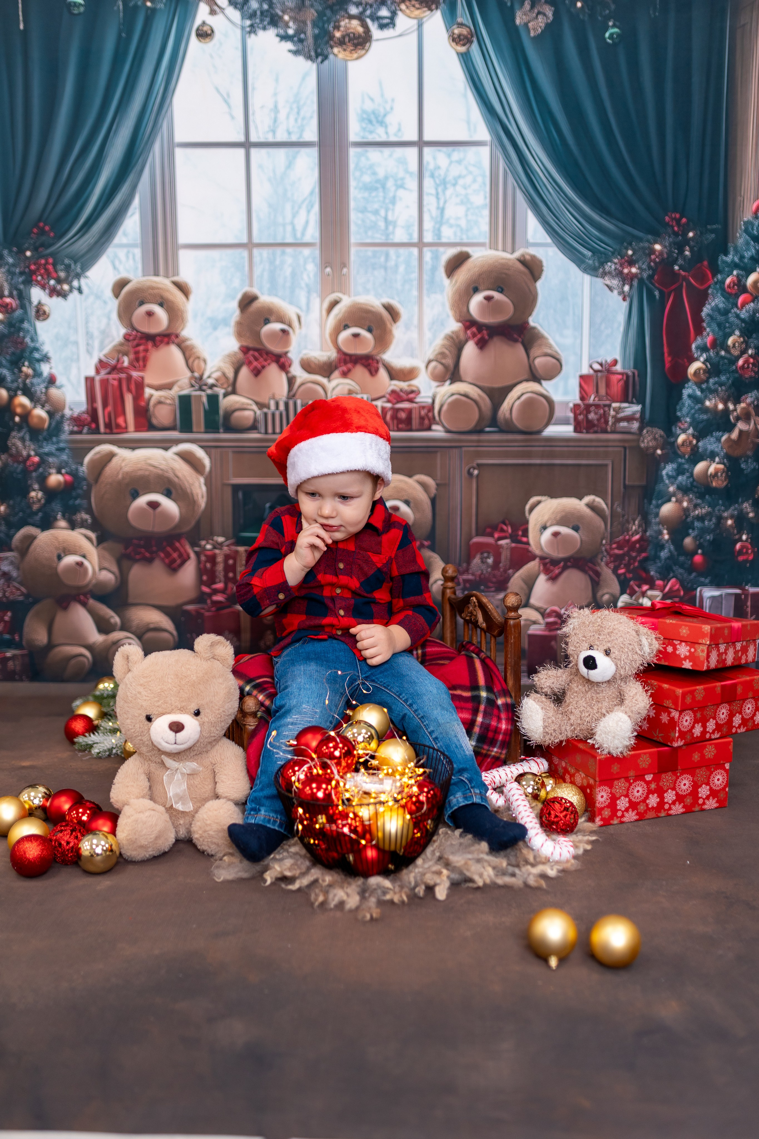 Новогодние. Фотограф новорожденных. Детский и семейный фотограф Марьяна Юдина