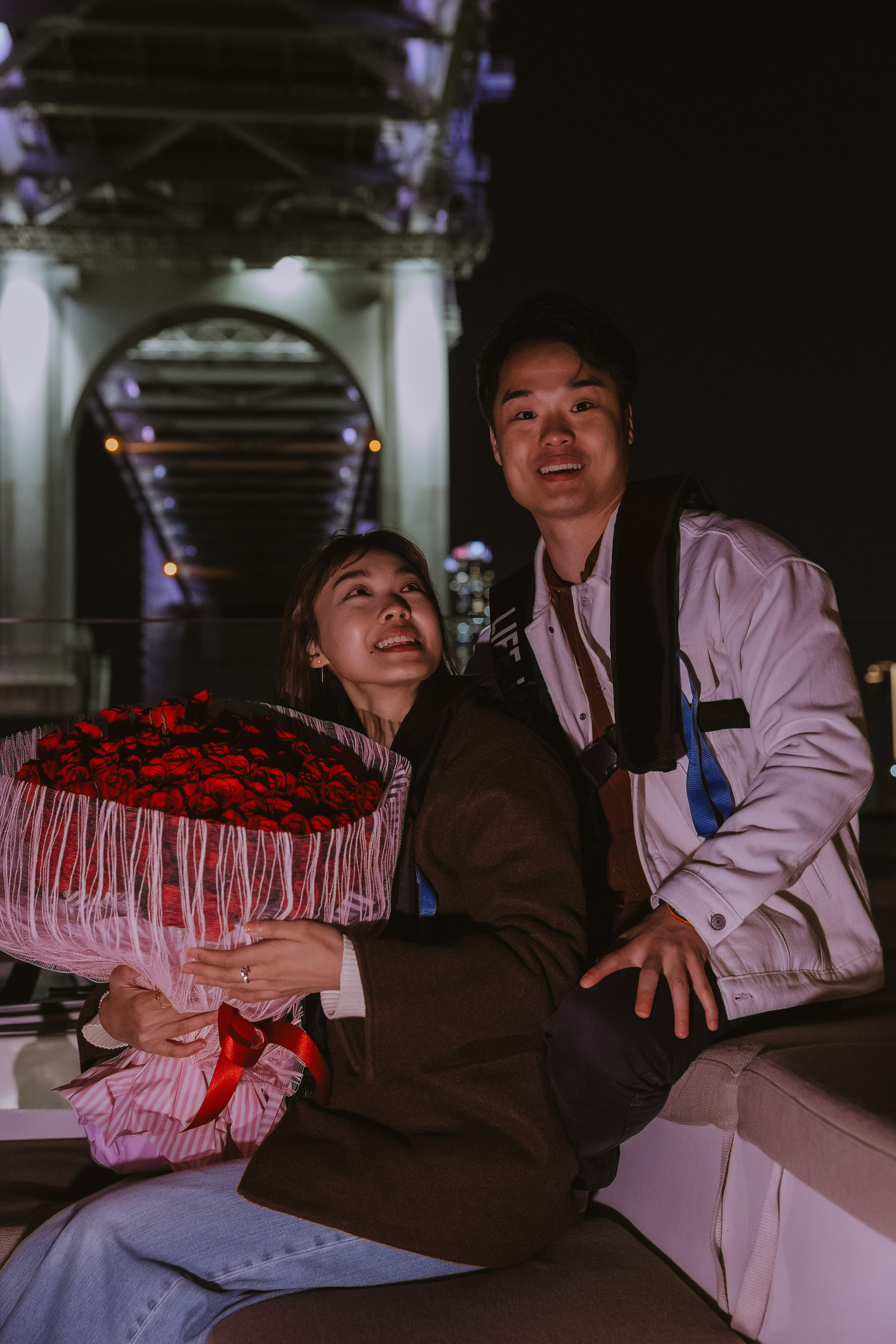 Предложение руки и сердца на яхте во время вечерней прогулке в Пусане. ВАШ ФОТОГРАФ В ПУСАНЕ (Южная Корея) Александра Ануфрий