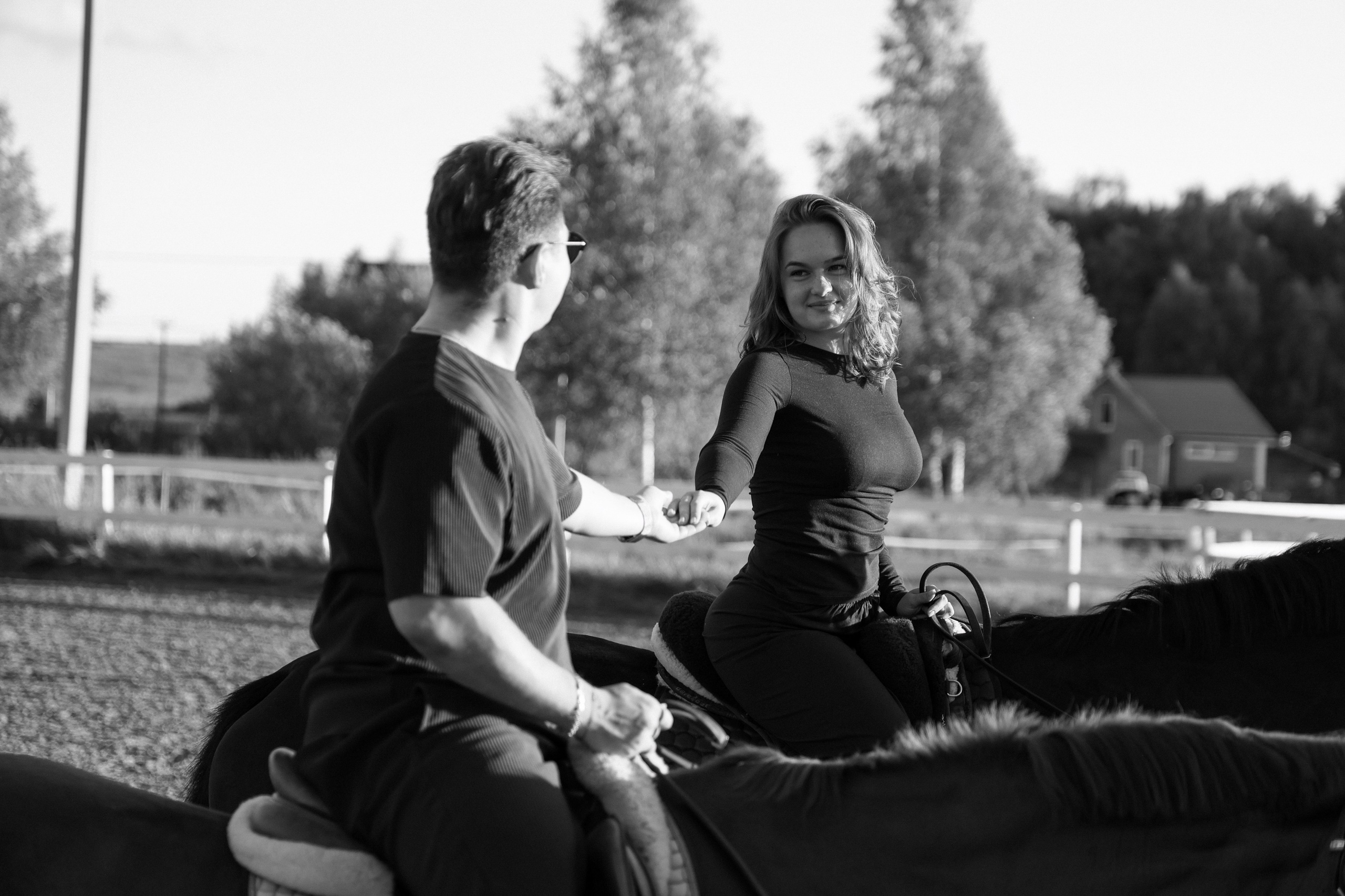 Валентин & Валерия. Конная прогулка. Свадебный и Event фотограф в Москве Бажина Ирина