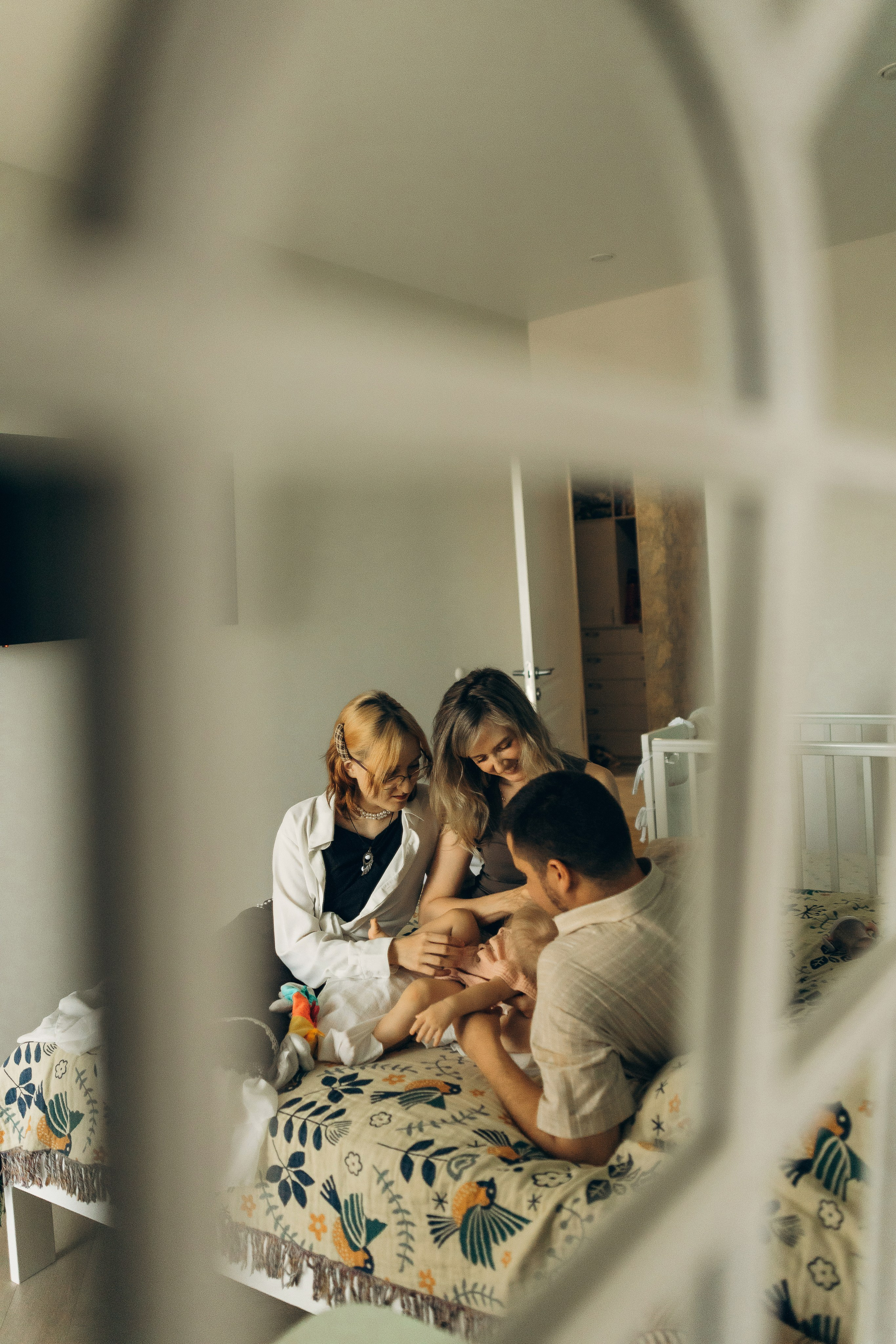 Андрей, Оля, Маша и Аня. Семейный фотограф и детский фотограф в Волгограде Алеся Бутакова — дет