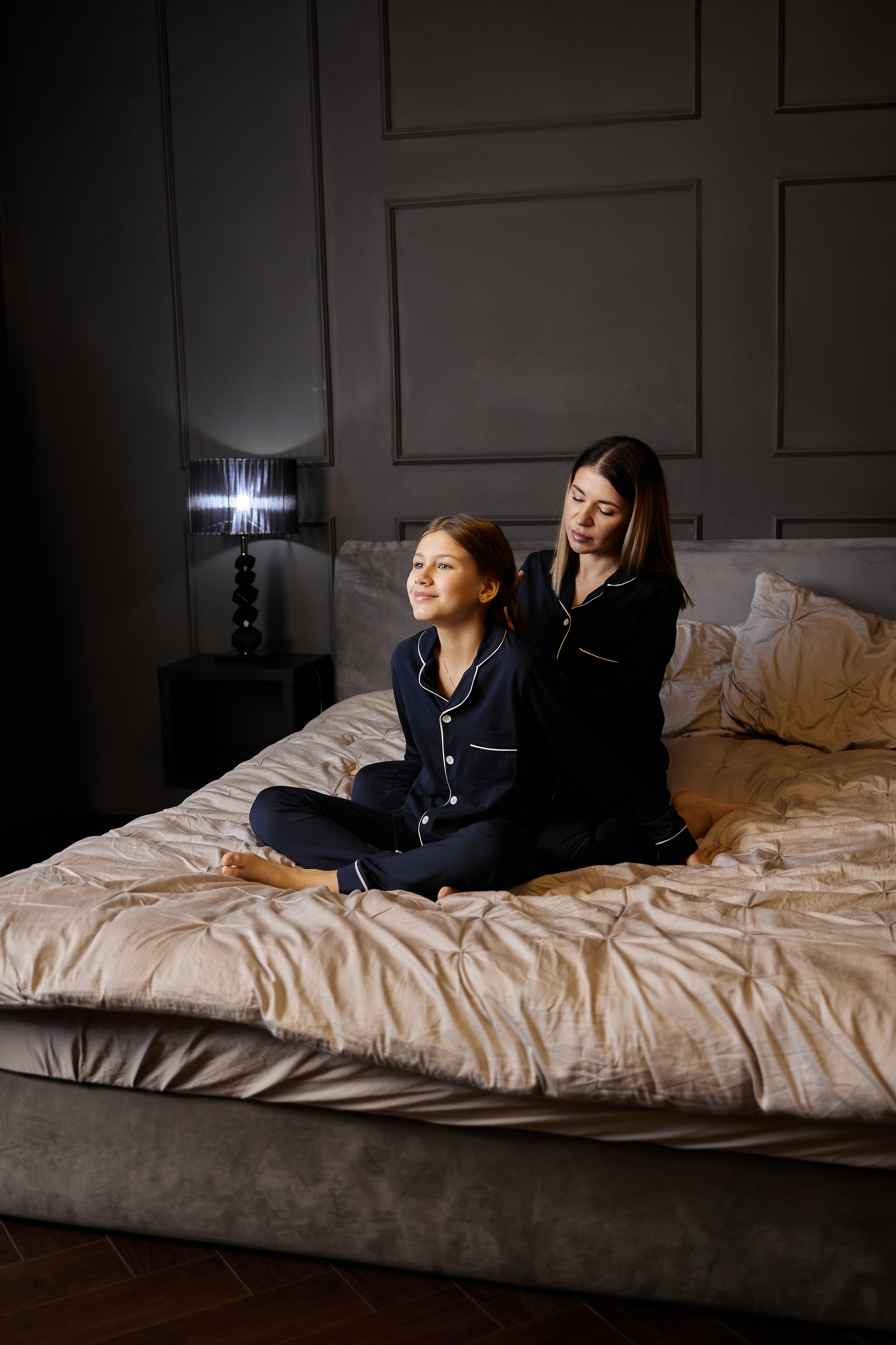 Марина с семьей. Фотограф женского портрета, беременности и материнства Харькова Елена