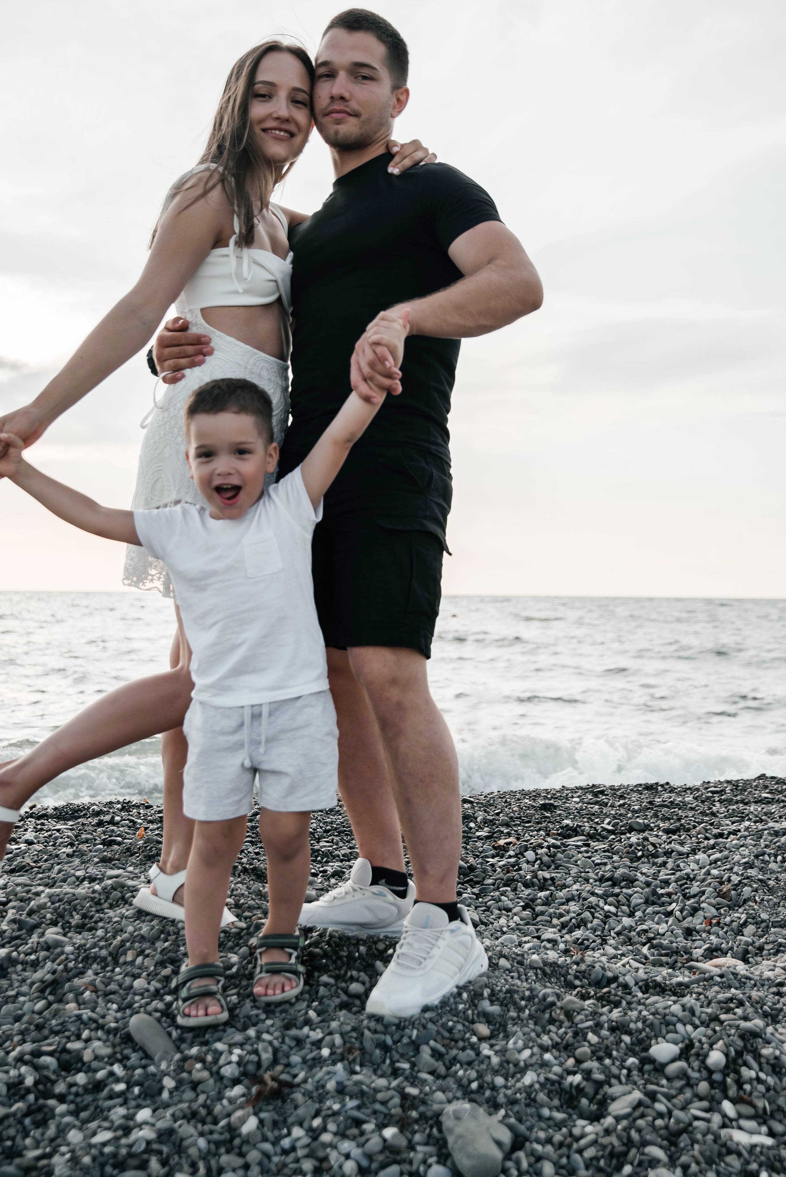 Аня, Саша, Дима. Фотограф Людмила Федотова