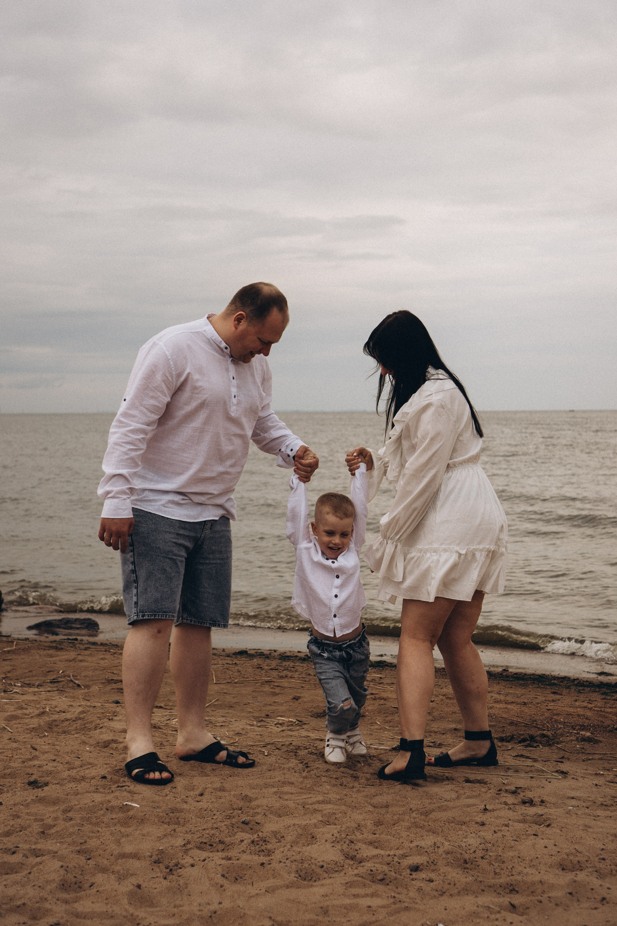 Семейная история на берегу залива. Профессиональный фотограф, Санкт-Петербург — Виктория Богомолова