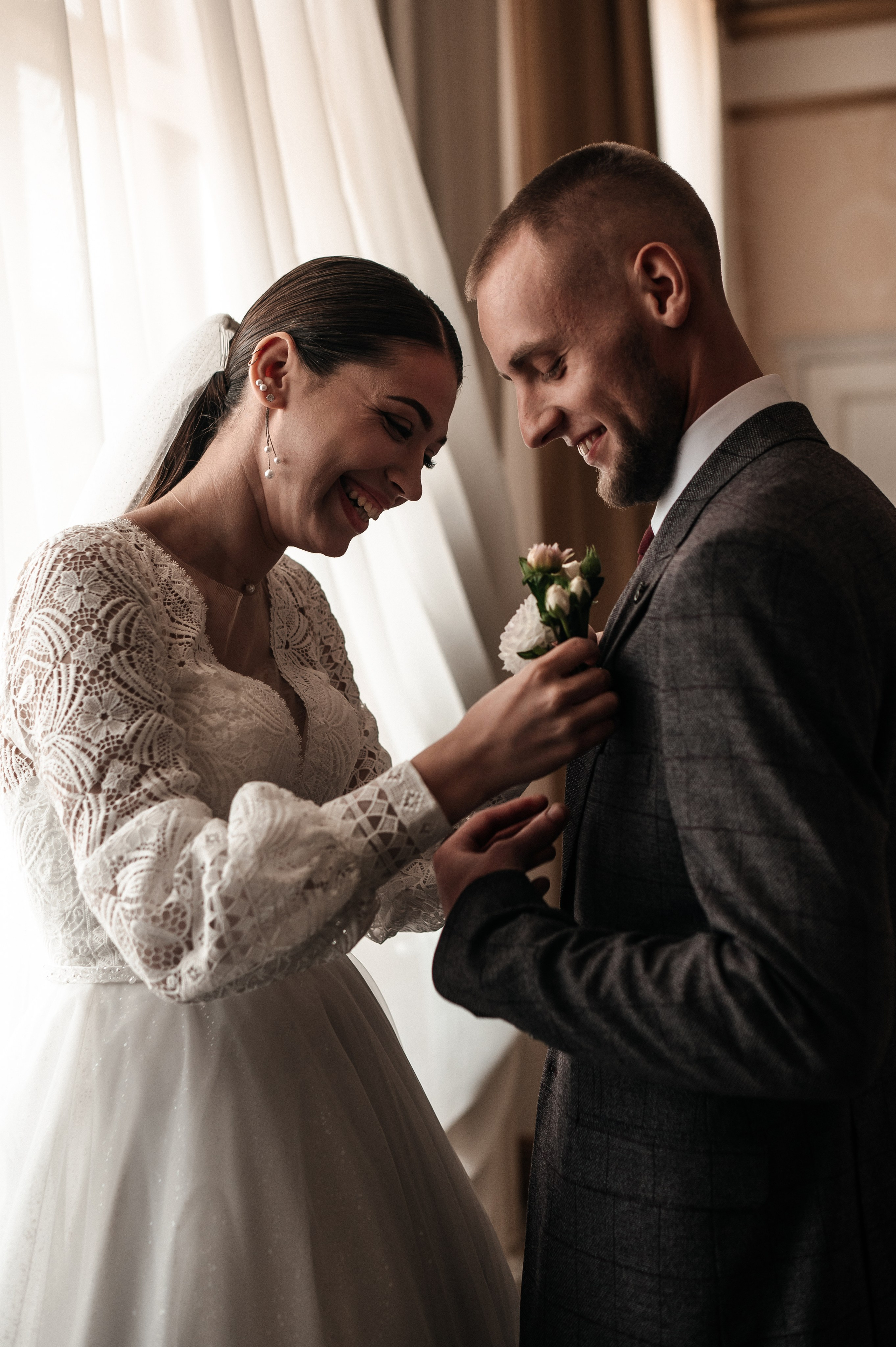 Максим и Наталья. Сборы, прогулка. Фотограф Екатерина Бочарникова